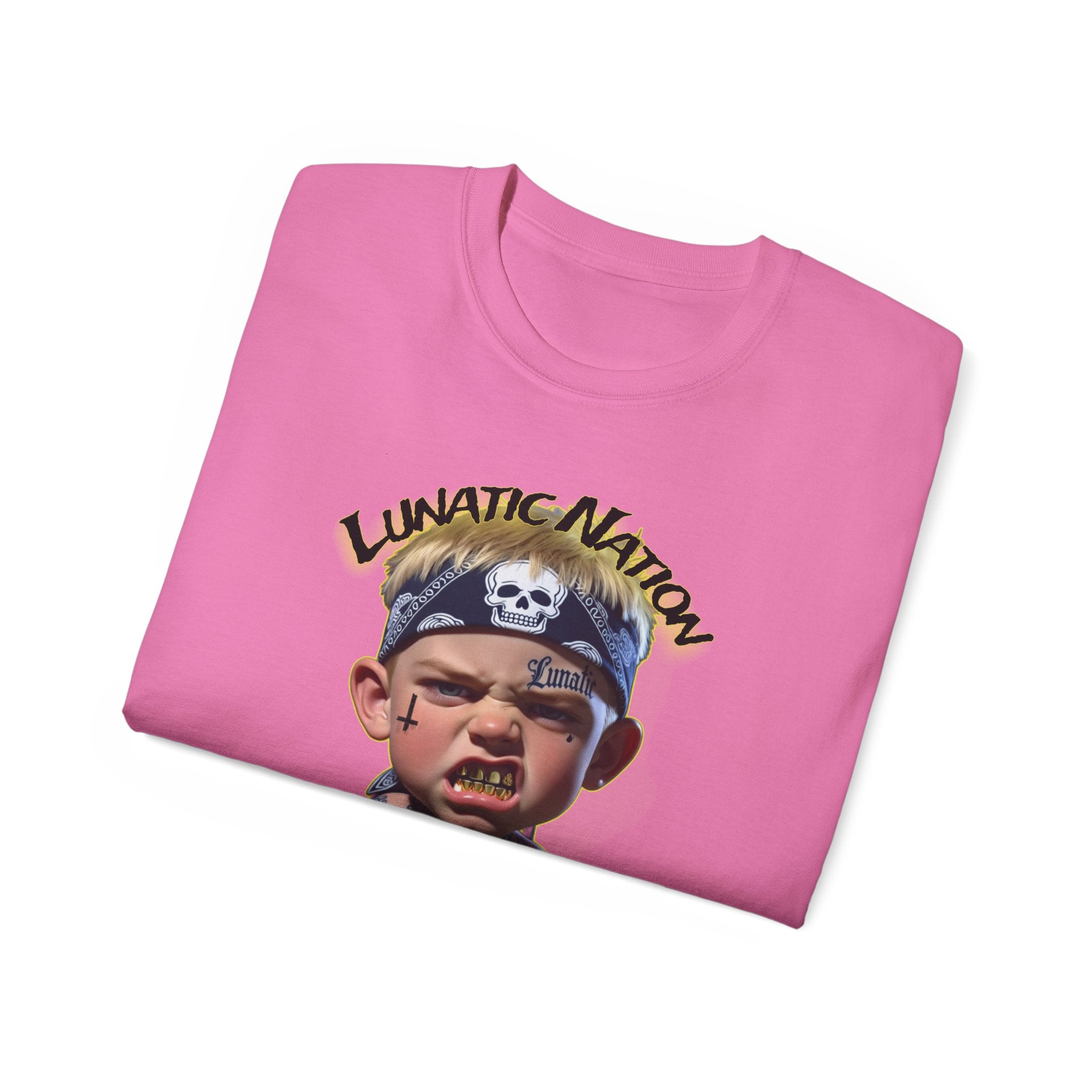Country Lunatic Band Tee — "Lunatic Nation" Independent Records Shirt