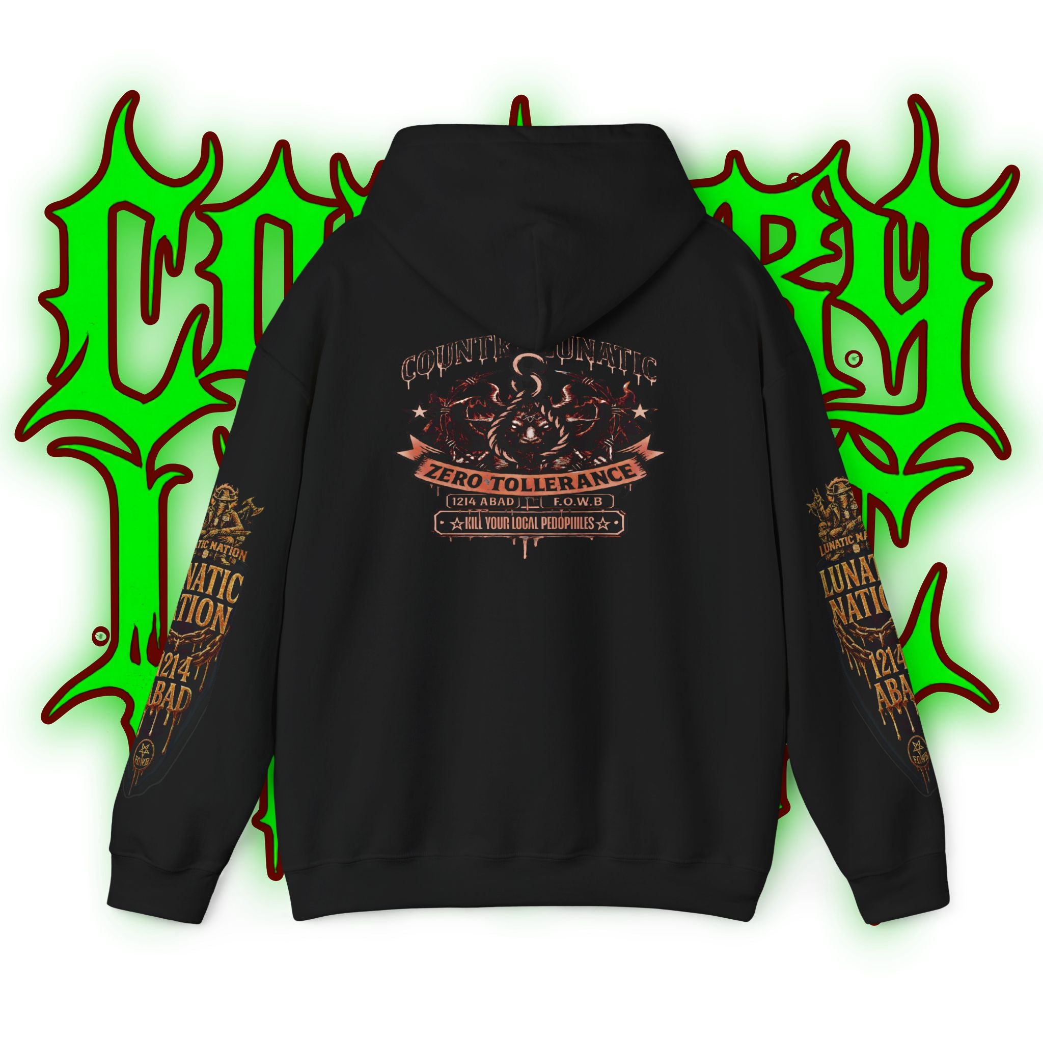 Zero Tolerance 1214 ABAD Lunatic Nation Design