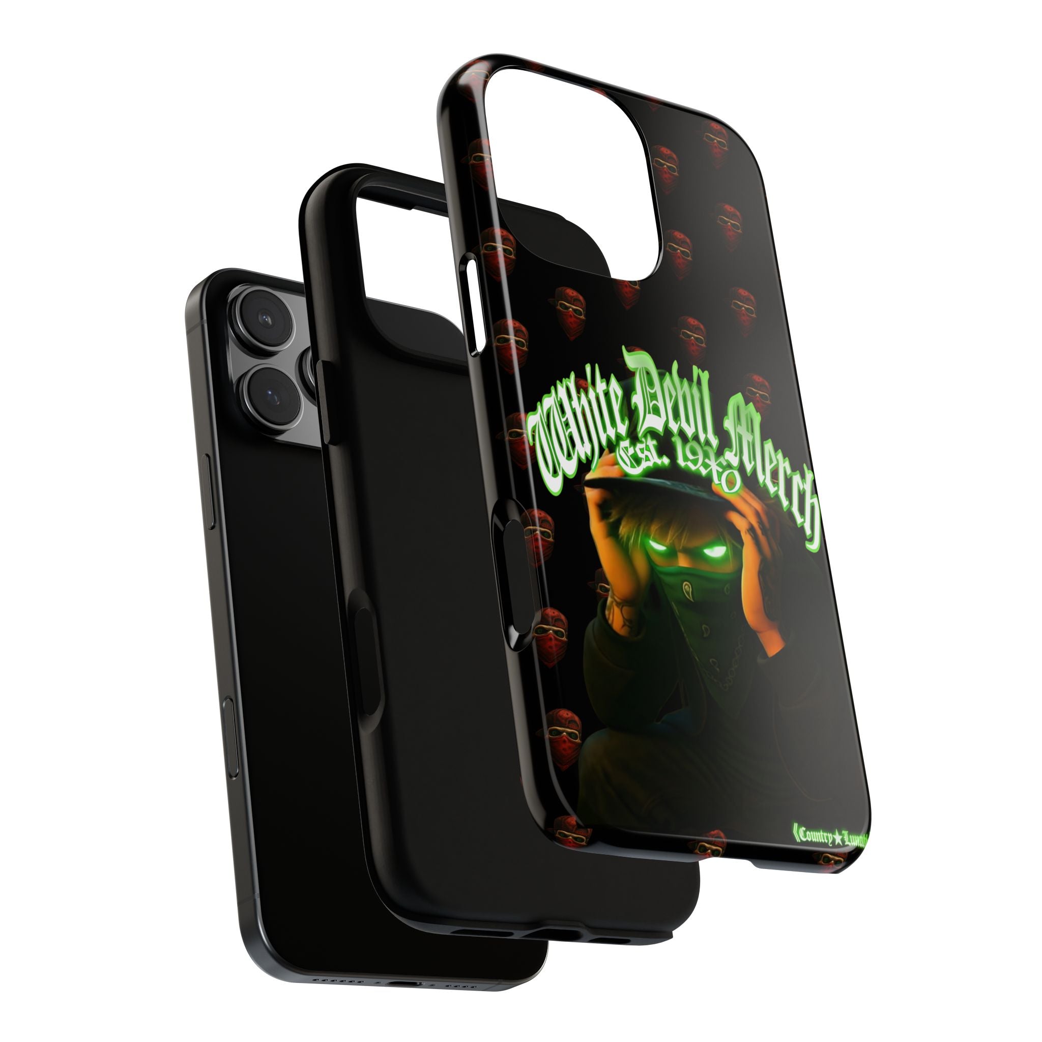 Phone Cases - White Devil Merch Collection for iPhones and Google Phones