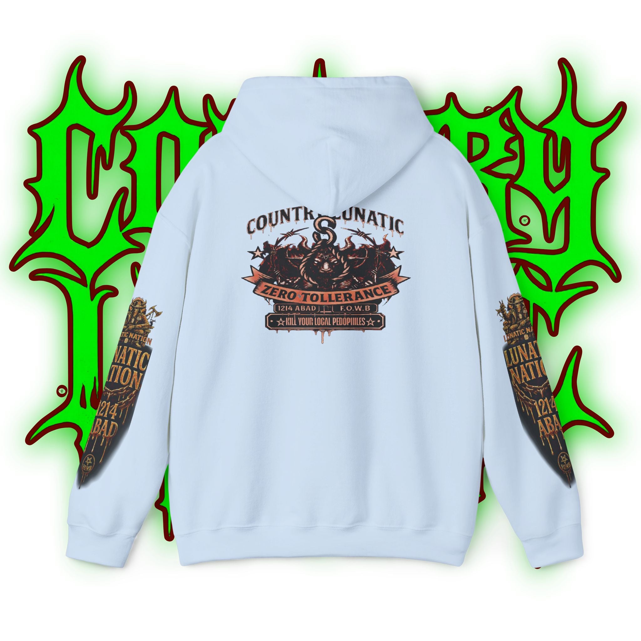 Zero Tolerance 1214 ABAD Lunatic Nation Design