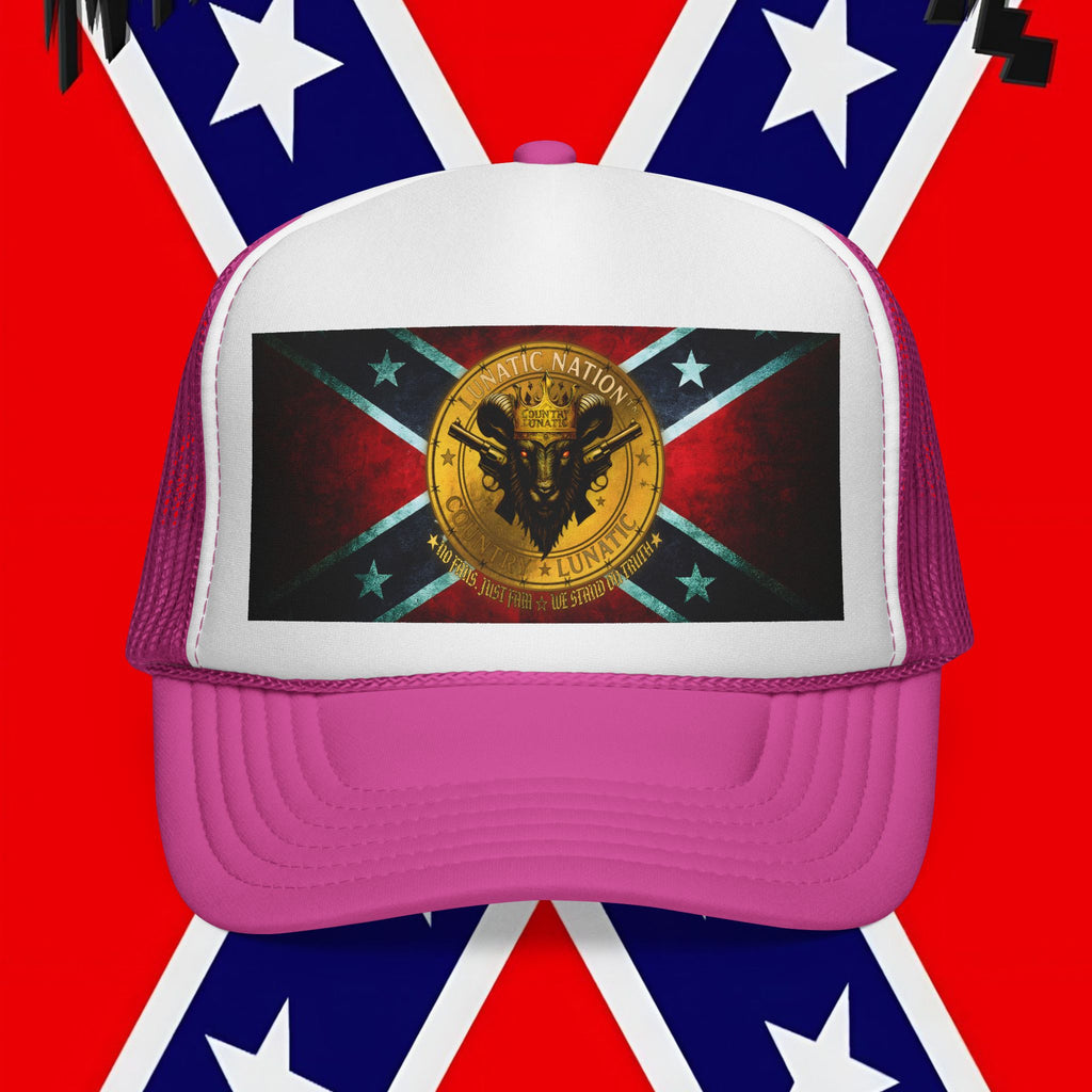 Trucker Cap - Rebel Flag New Logo Design