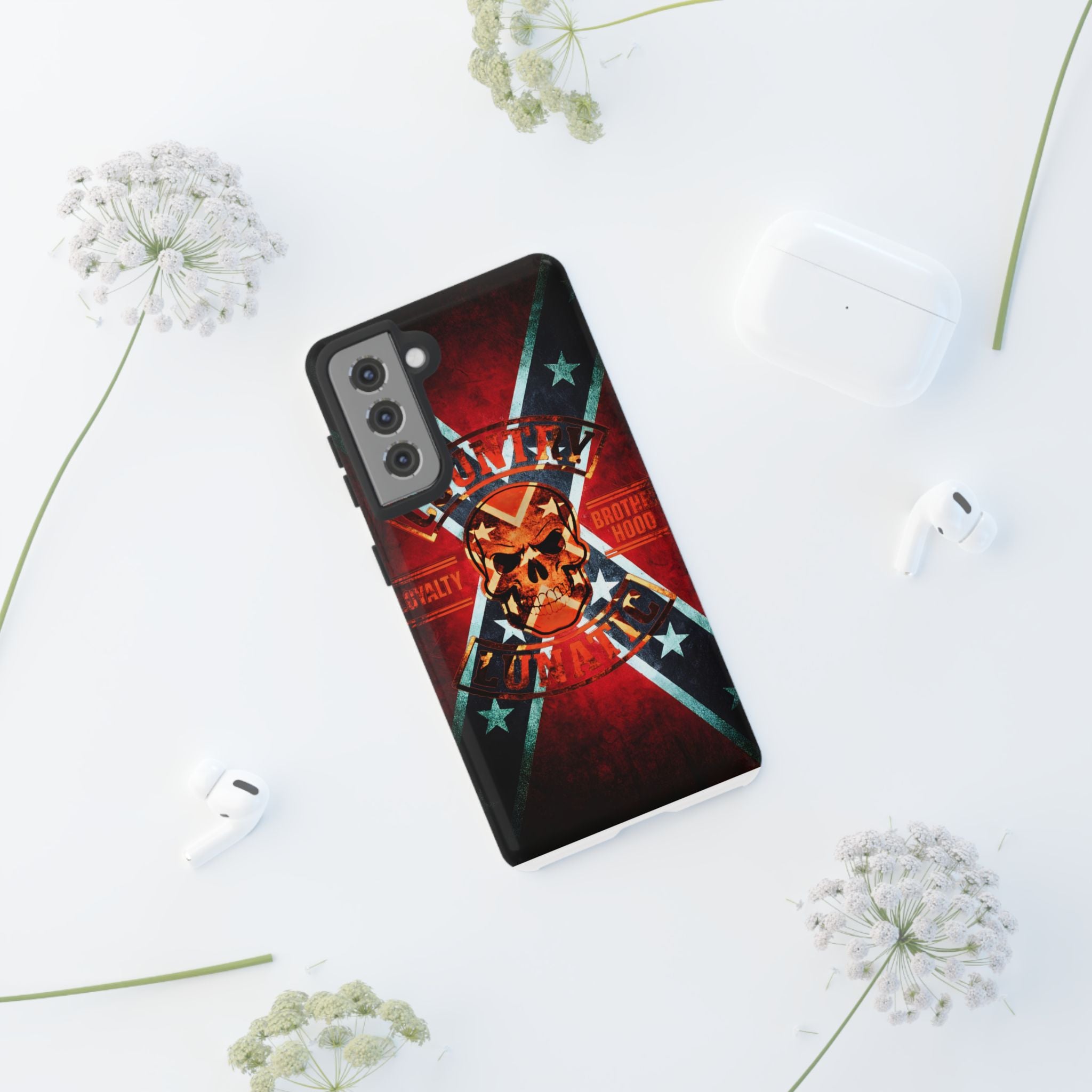 Phone Case - The Rebel Country Lunatic Tough Case