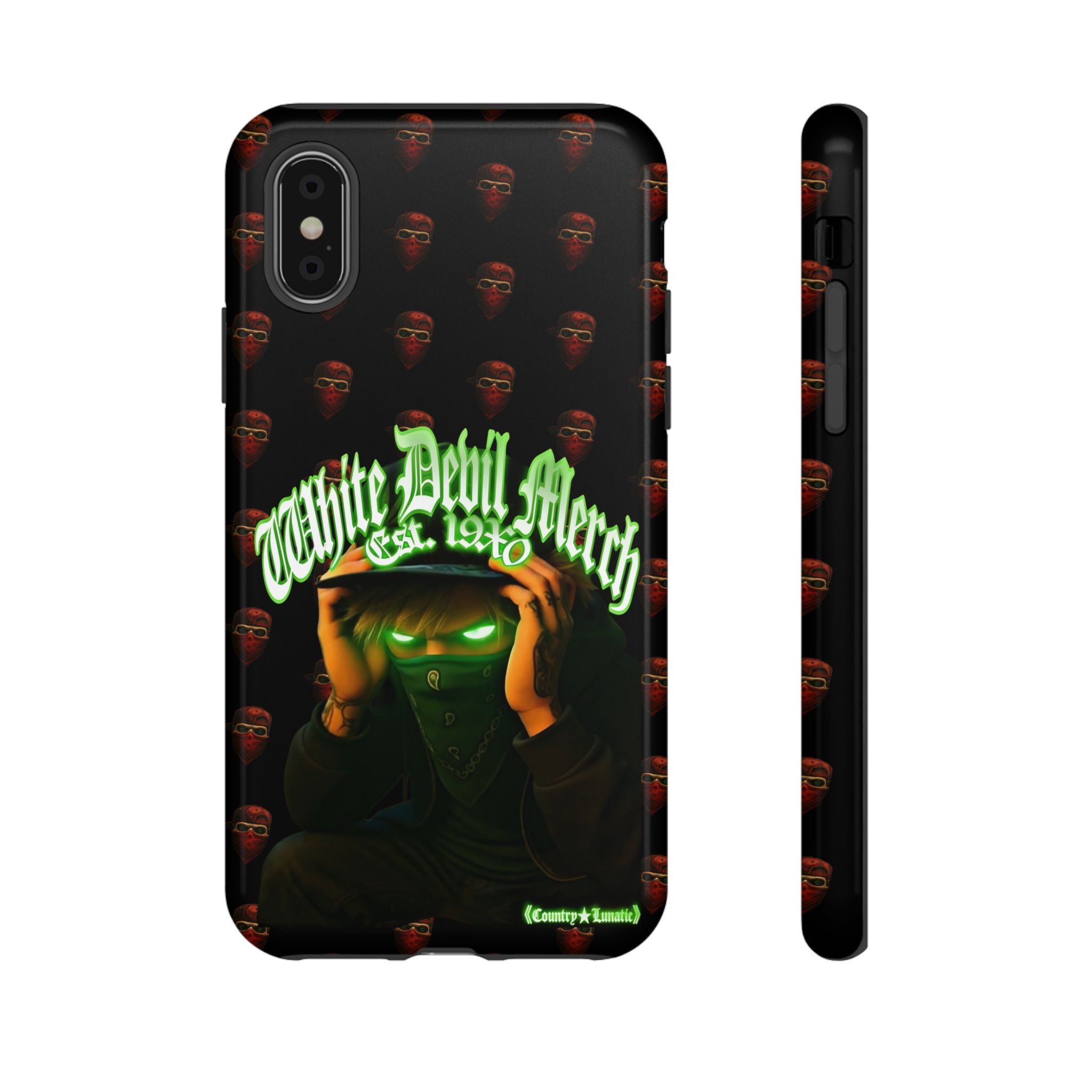 Copy of Copy of Phone Cases - White Devil Merch Collection for iPhones and Google Phones