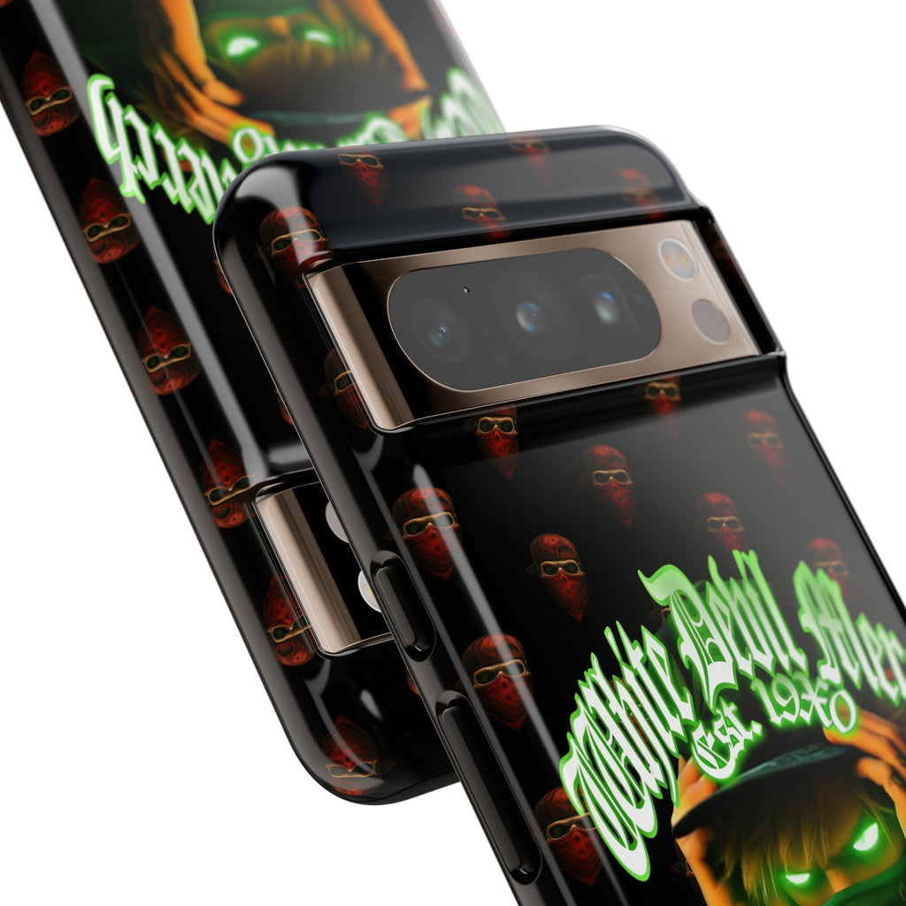 Phone Cases - White Devil Merch Collection for iPhones and Google Phones