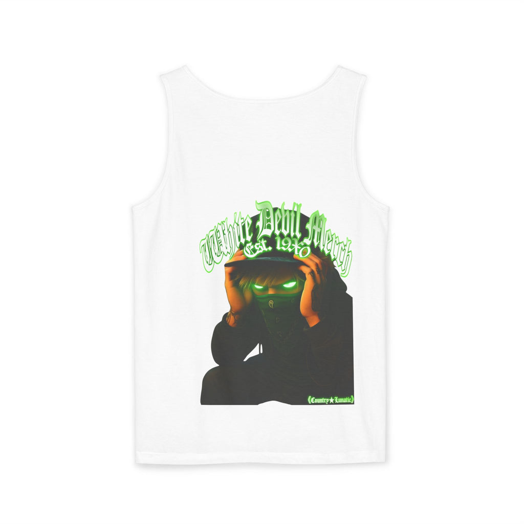 Tank Top White Gorilla Wife Beater Tank Unisex Garment-Dyed Collection