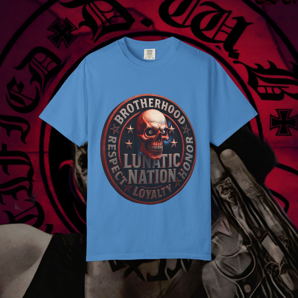 Country Lunatic Unisex Garment-Dyed T-shirt - Lunatic Nation Graphic Tee #2
