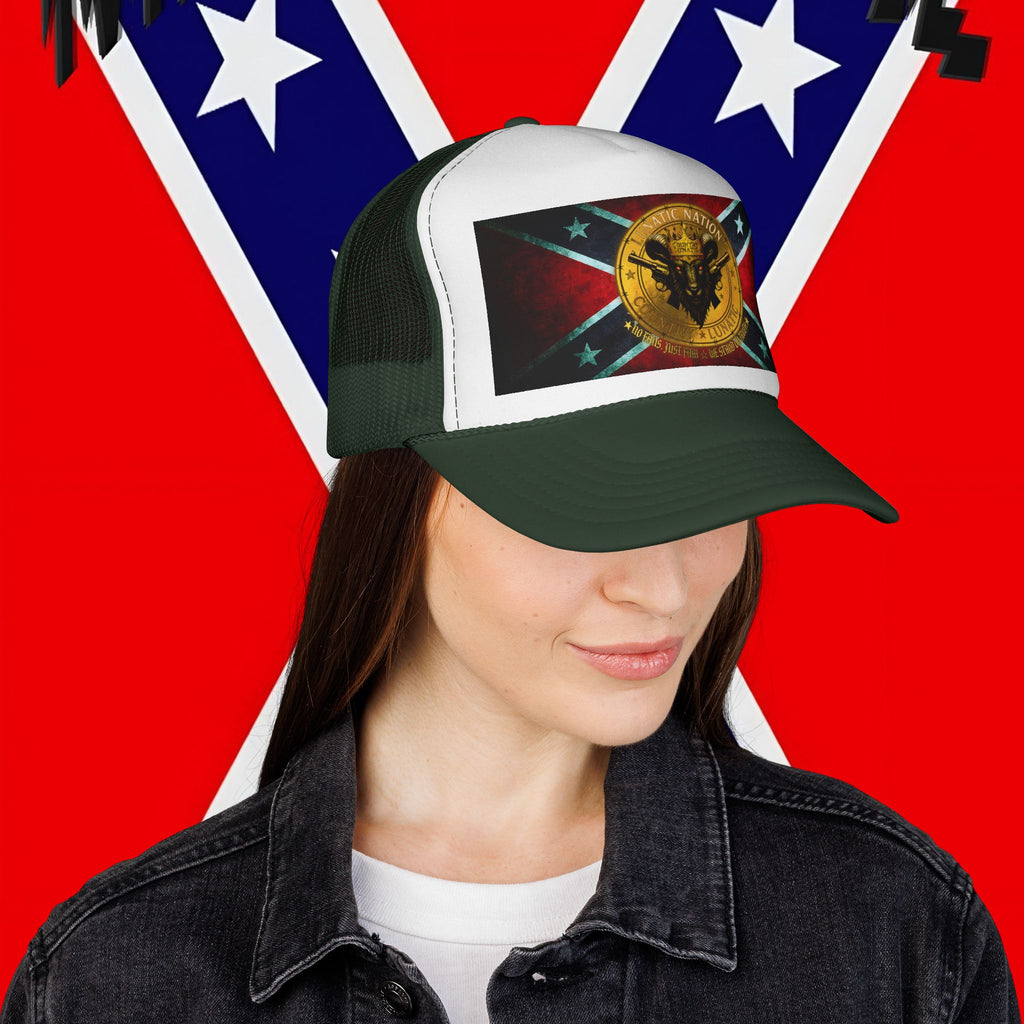 Trucker Cap - Rebel Flag New Logo Design