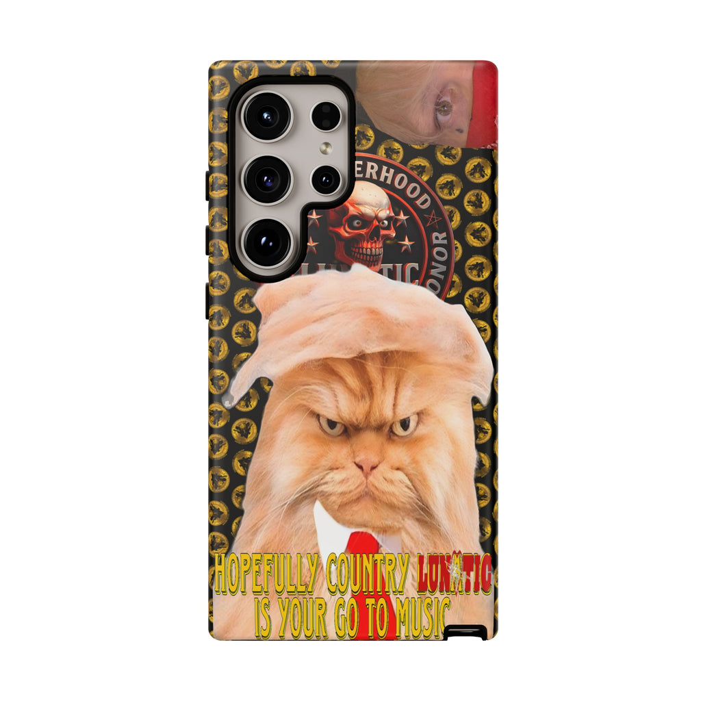 Phone Case - Kitty Country Lunatic Music Lover