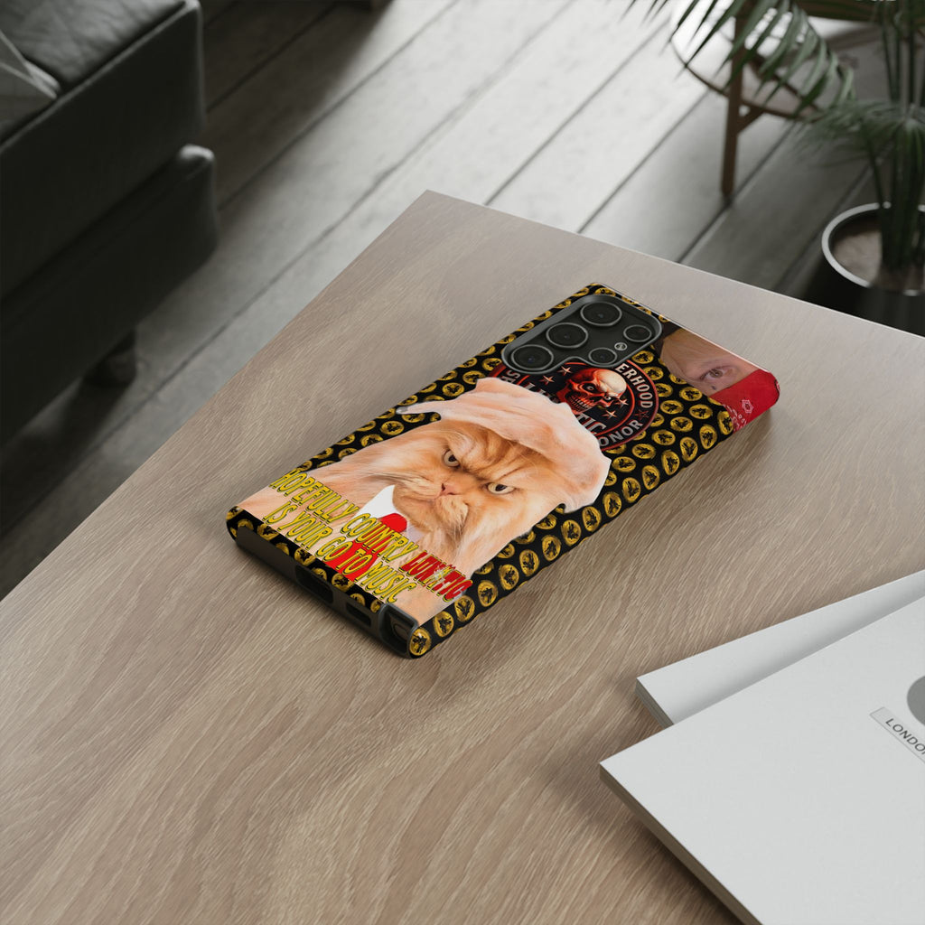 Phone Case - Kitty Country Lunatic Music Lover