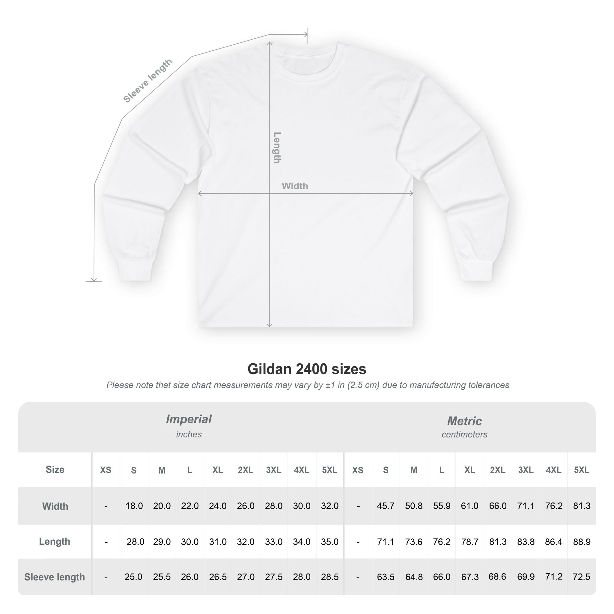 Artist Support Long Sleeve Tee