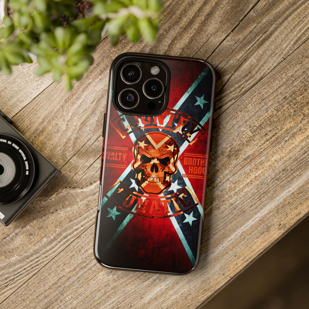 Phone Case - The Rebel Country Lunatic Tough Case