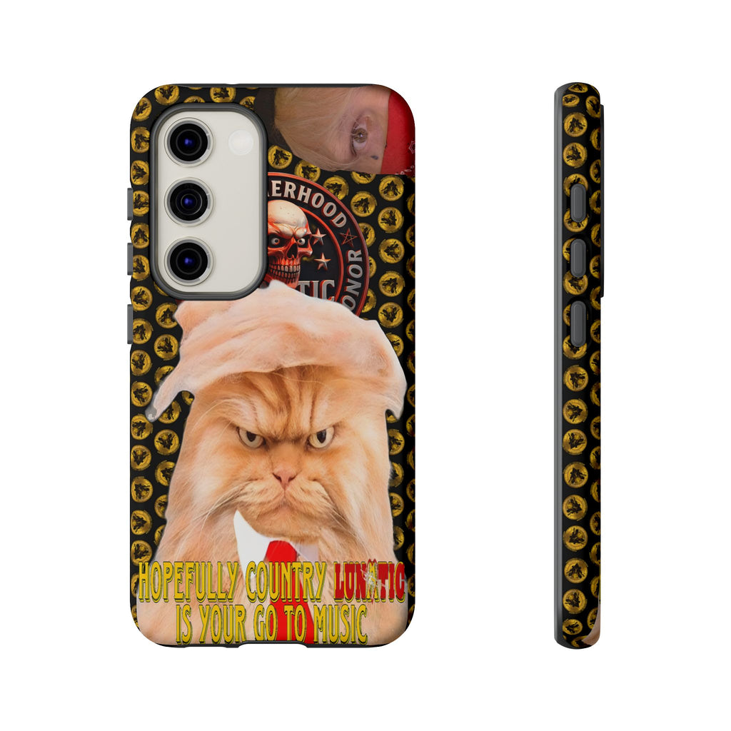 Phone Case - Kitty Country Lunatic Music Lover