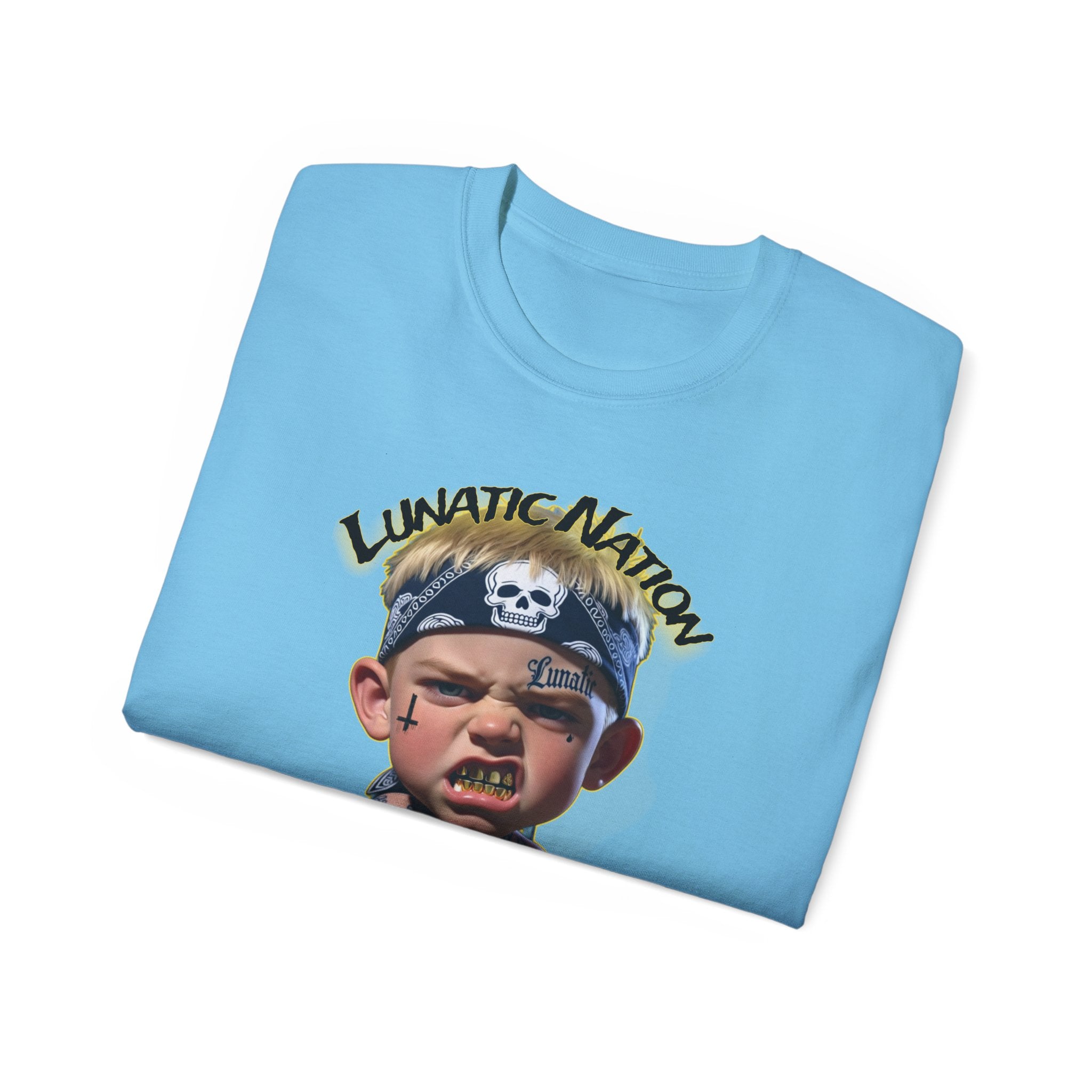 Country Lunatic Band Tee — "Lunatic Nation" Independent Records Shirt