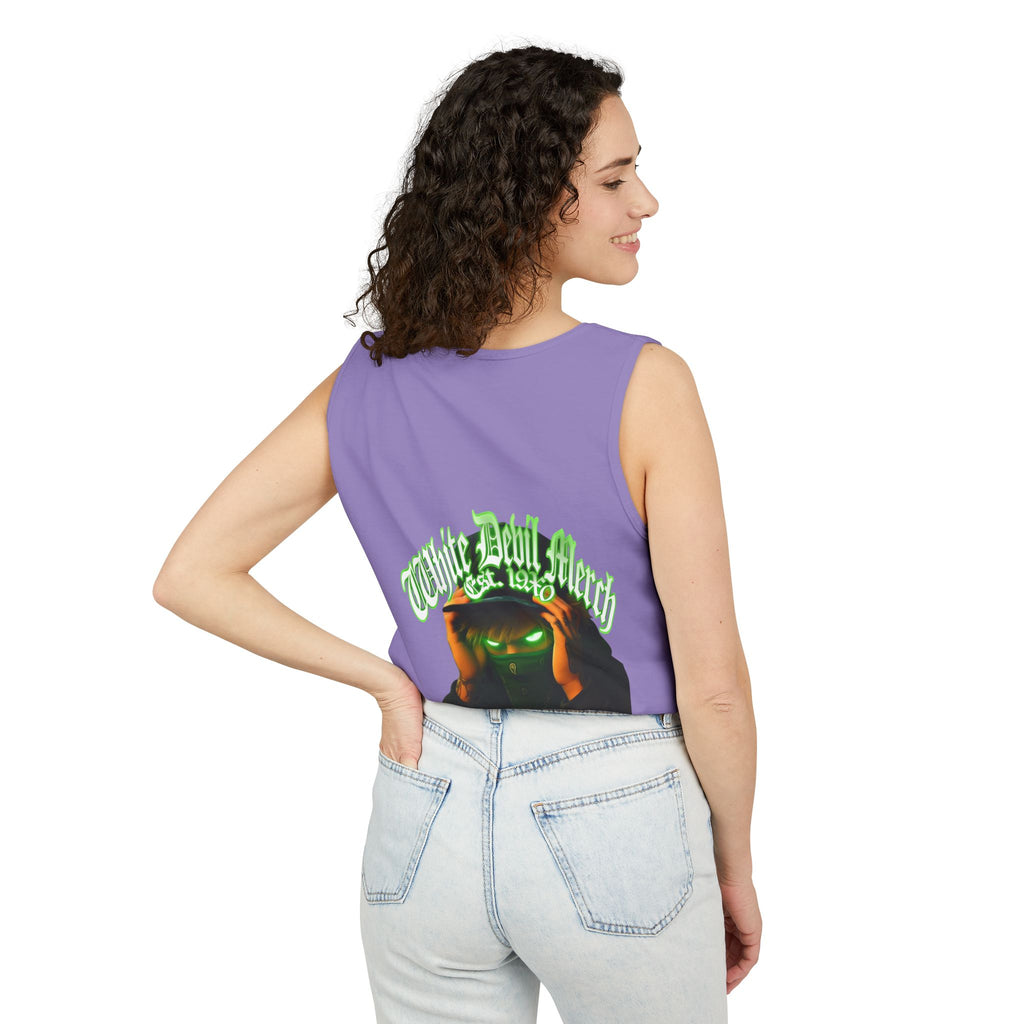 Tank Top White Gorilla Wife Beater Tank Unisex Garment-Dyed Collection
