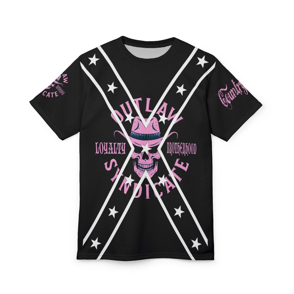Country Lunatic Tee - Pink Logo Shirt for Pretty Girls