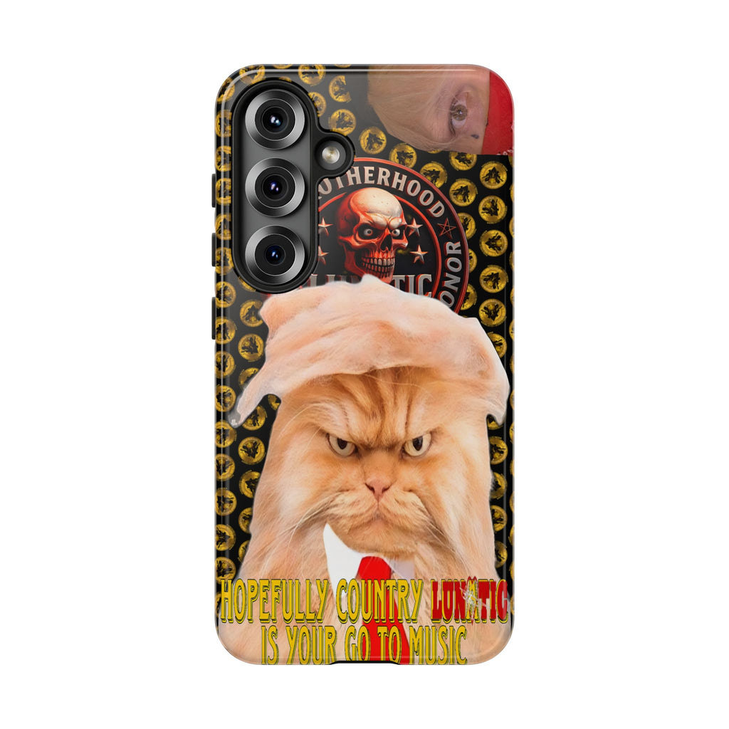 Phone Case - Kitty Country Lunatic Music Lover
