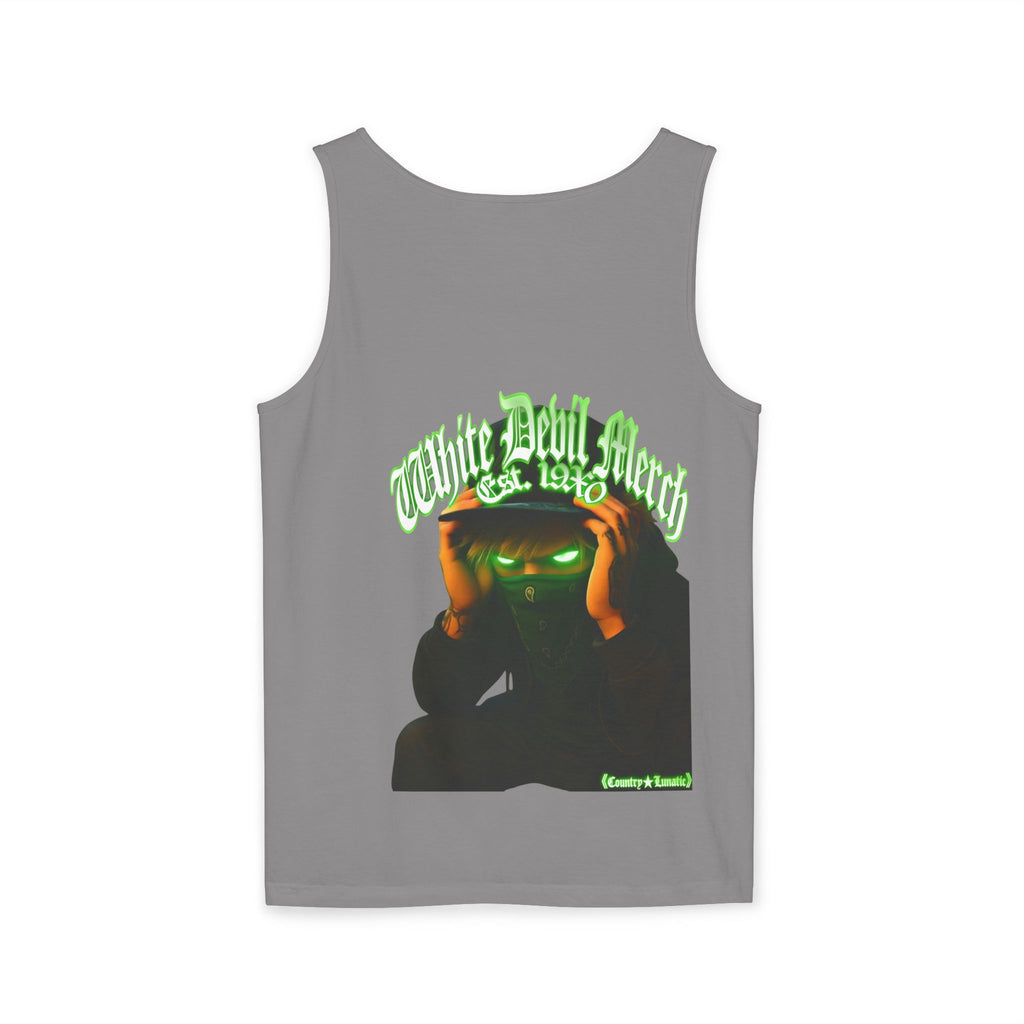 Tank Top White Gorilla Wife Beater Tank Unisex Garment-Dyed Collection