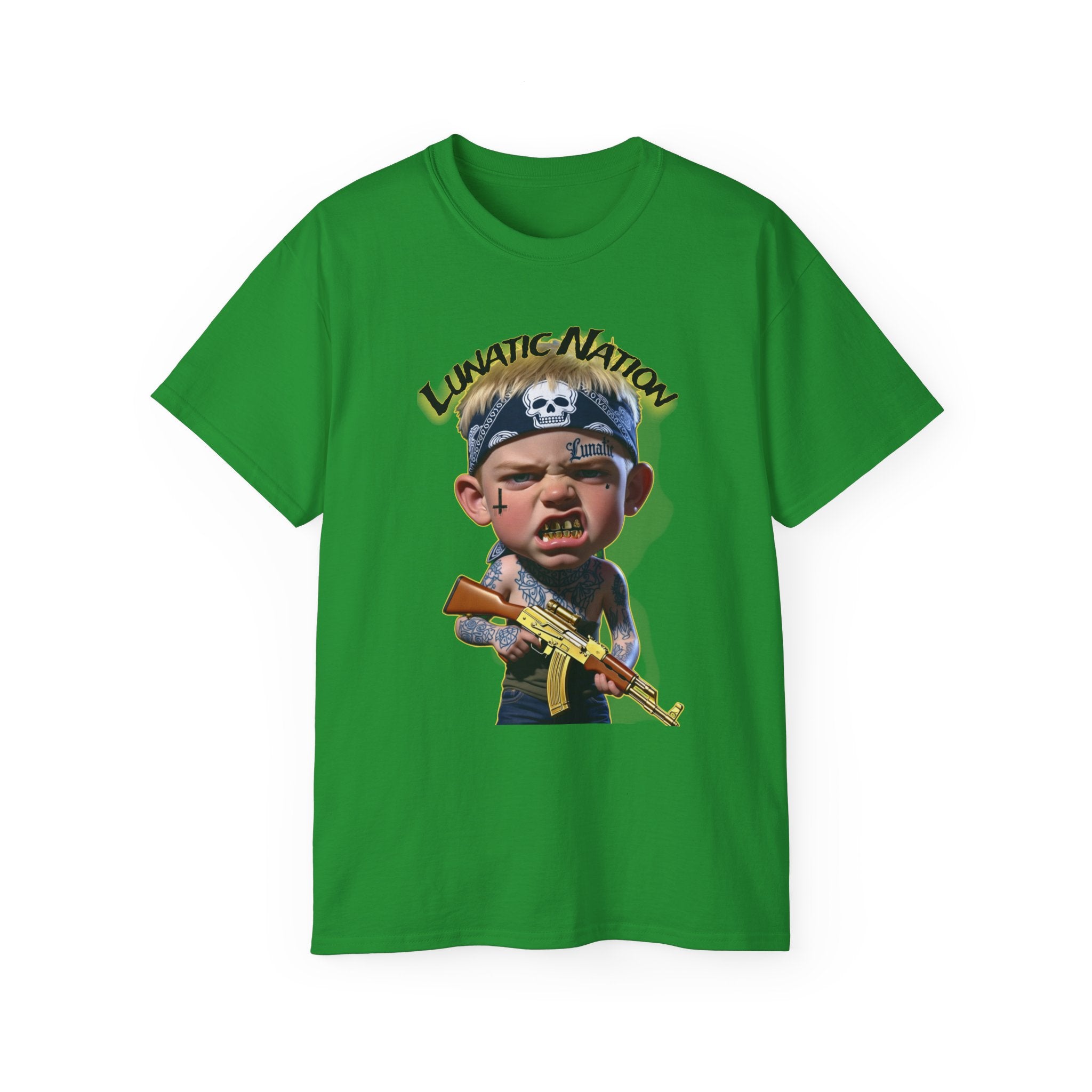 Country Lunatic Band Tee — "Lunatic Nation" Independent Records Shirt