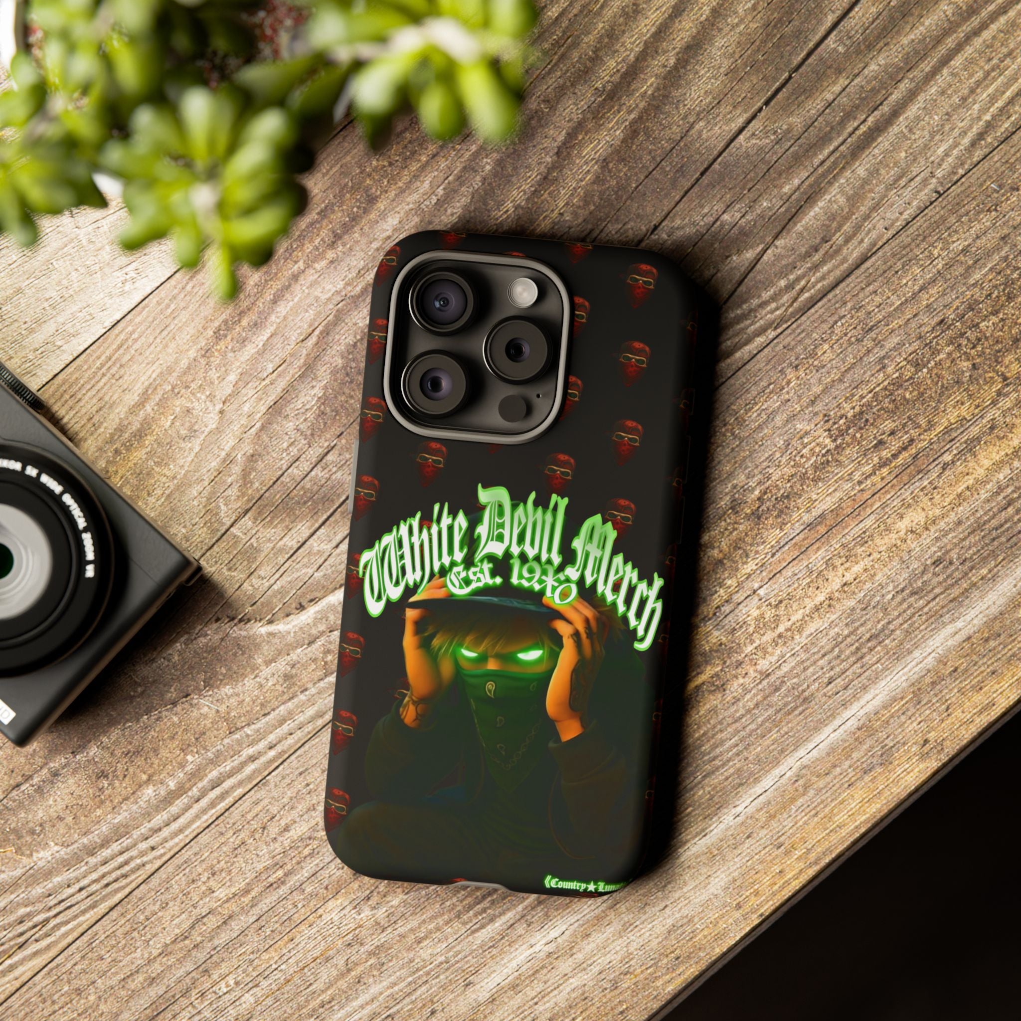Phone Cases - White Devil Merch Collection for iPhones and Google Phones