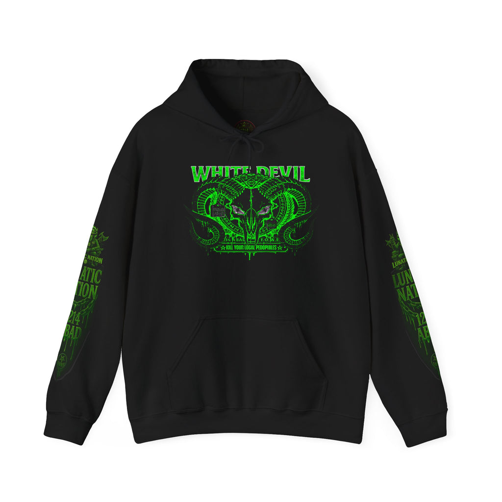 Hooded Sweatshirt Zero Tolerance 1214 ABAD Lunatic Nation Design