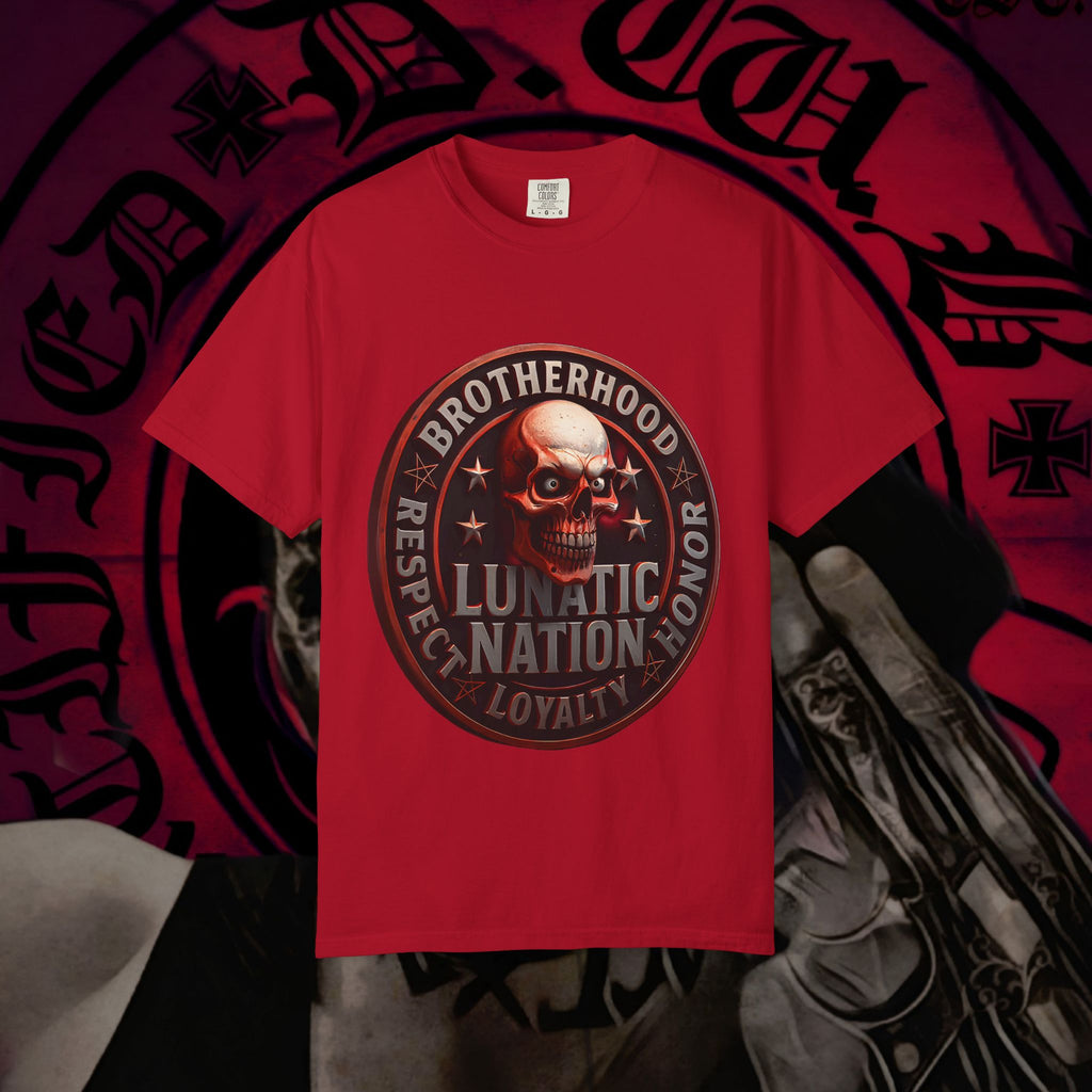 Country Lunatic Unisex Garment-Dyed T-shirt - Lunatic Nation Graphic Tee #2