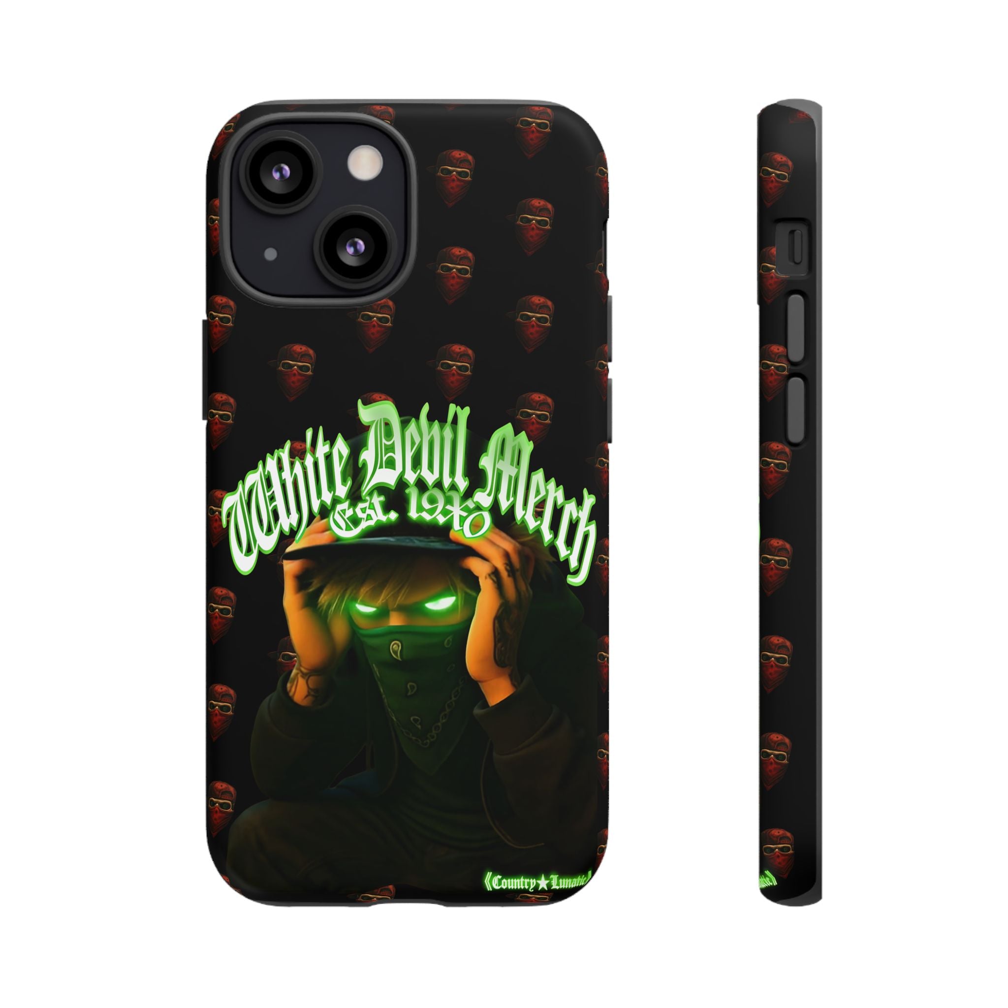 Copy of Copy of Phone Cases - White Devil Merch Collection for iPhones and Google Phones