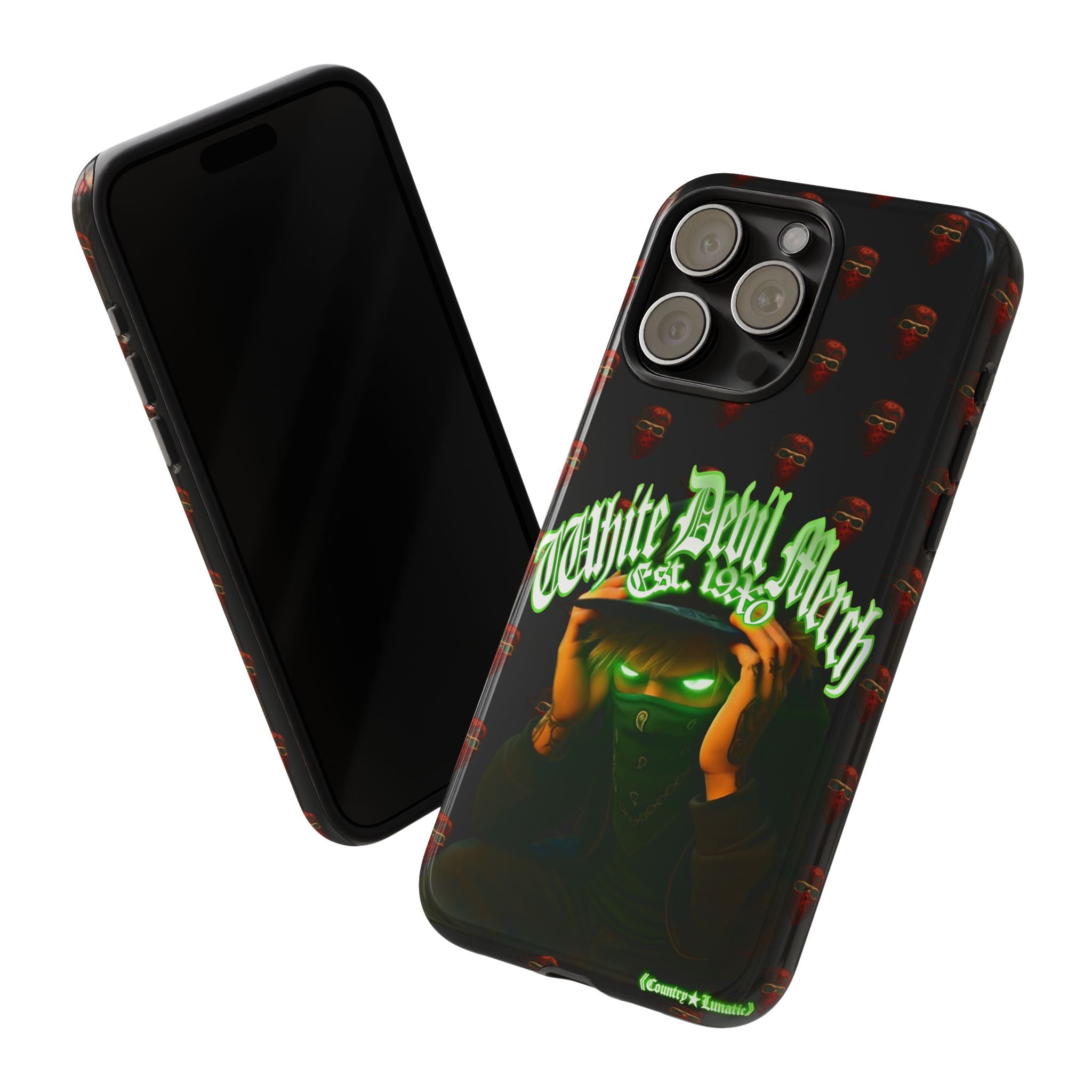 Phone Cases - White Devil Merch Collection for iPhones and Google Phones