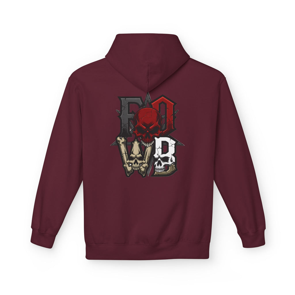 F.O.W.B. Back Art Hoodie — Graphic Midweight Fleece Sweatshirt