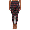 Leggings Lunatic Country Female Hand Print Design Women's Casual Spandex Leggings