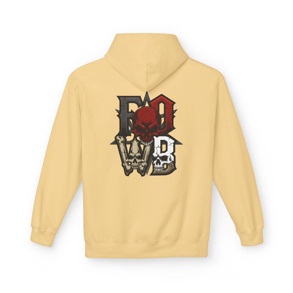 F.O.W.B. Back Art Hoodie — Graphic Midweight Fleece Sweatshirt