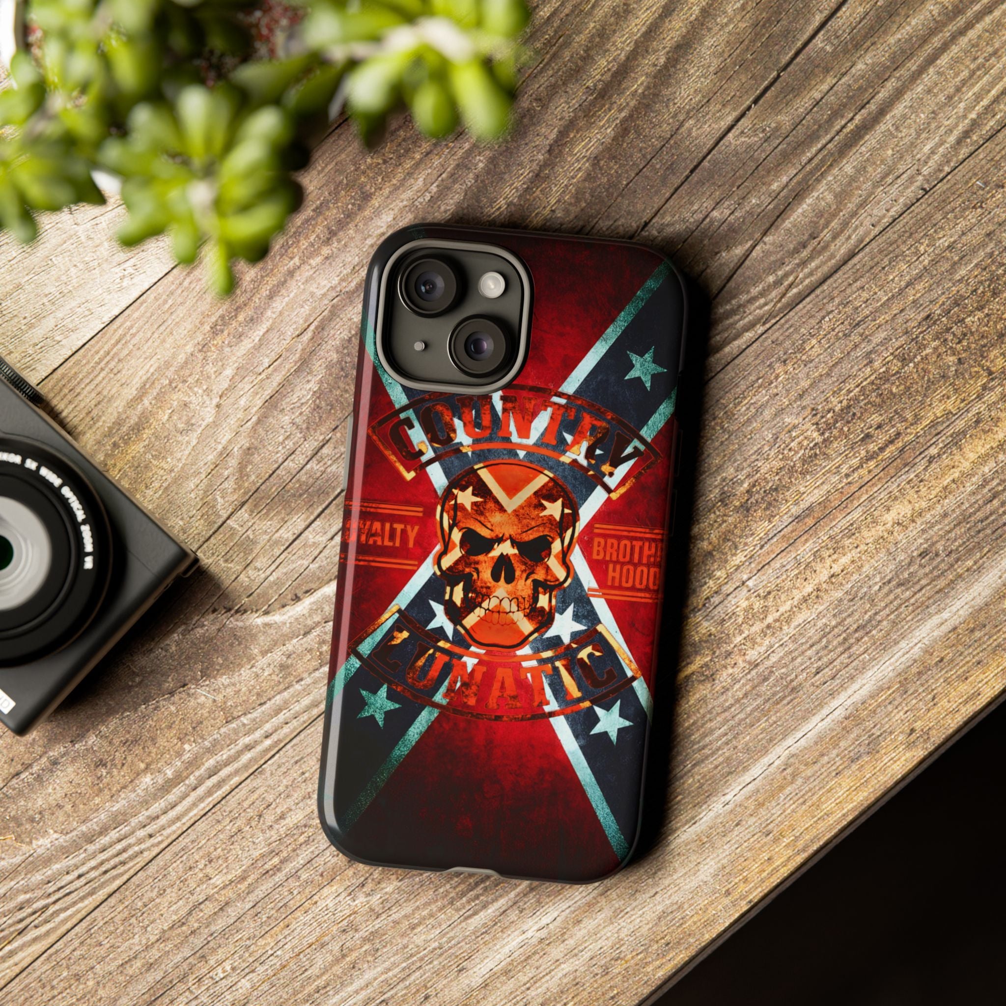 Phone Case - The Rebel Country Lunatic Tough Case