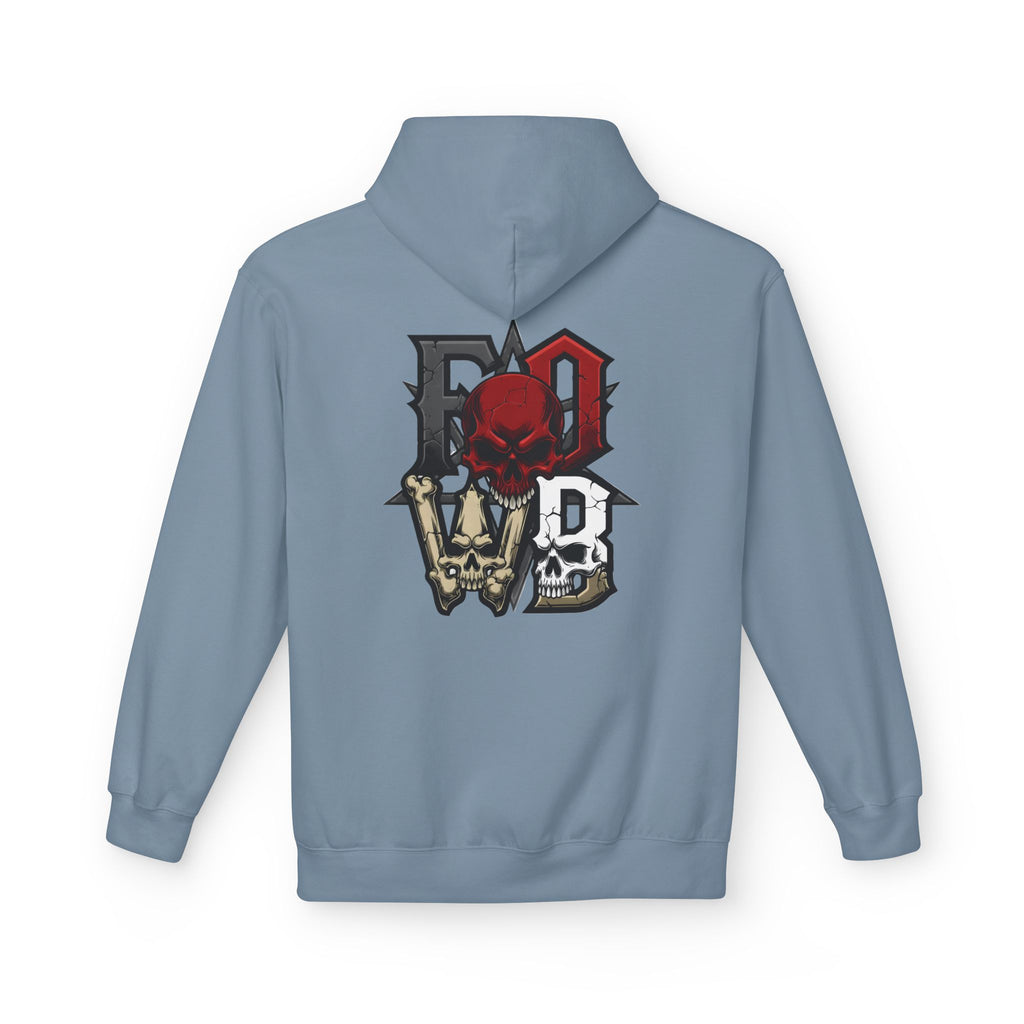 F.O.W.B. Back Art Hoodie — Graphic Midweight Fleece Sweatshirt