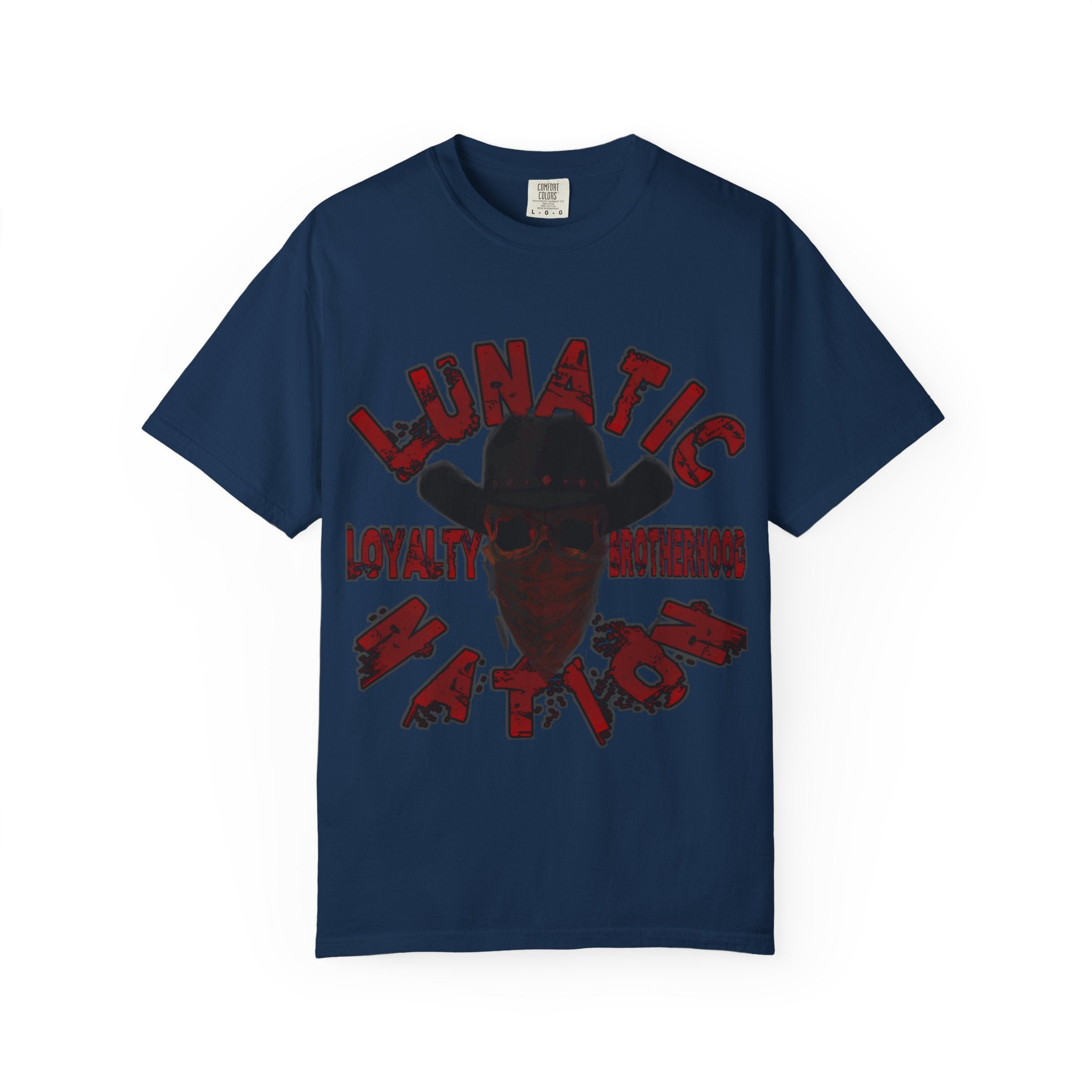 Lunatic Nation Unisex T-Shirt - Country Rebel Graphic Tee