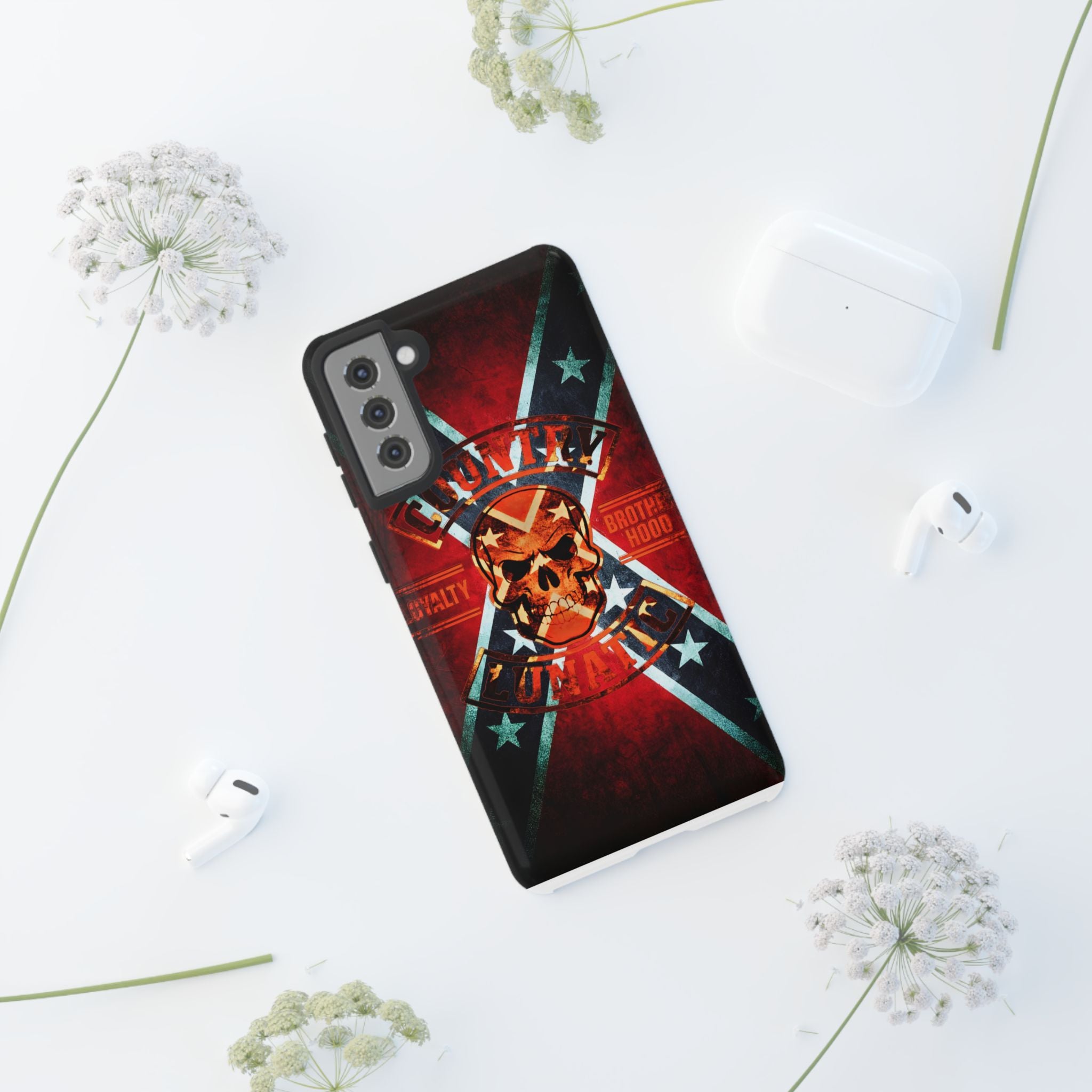 Phone Case - The Rebel Country Lunatic Tough Case