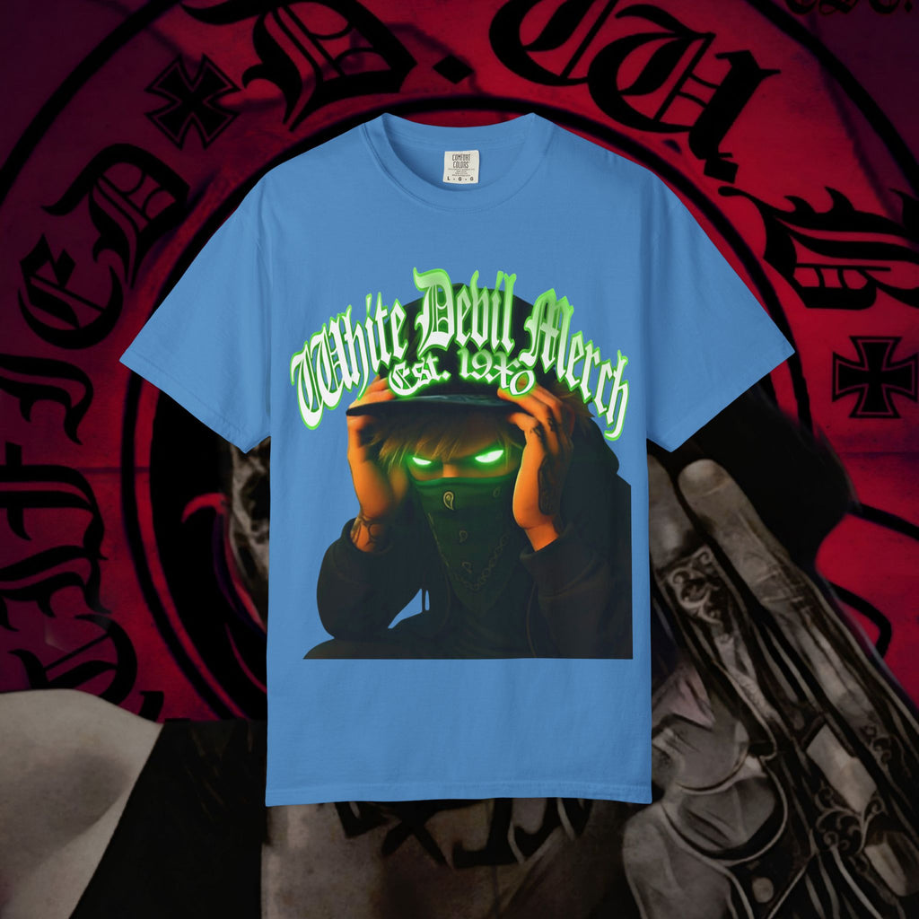 T-Shirt Lunatic Nation Logo Country Lunatic Unisex Garment-Dyed Tee
