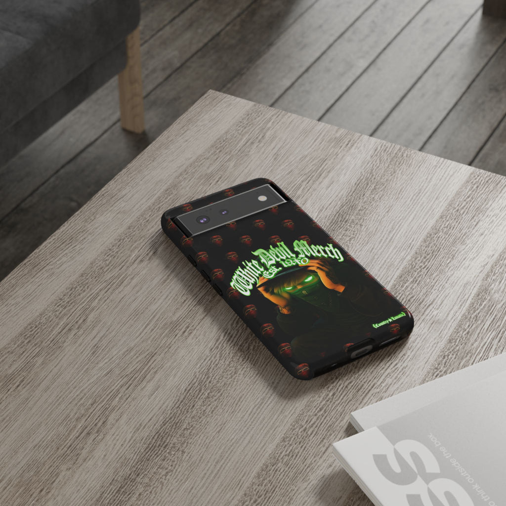 Phone Cases - White Devil Merch Collection for iPhones and Google Phones
