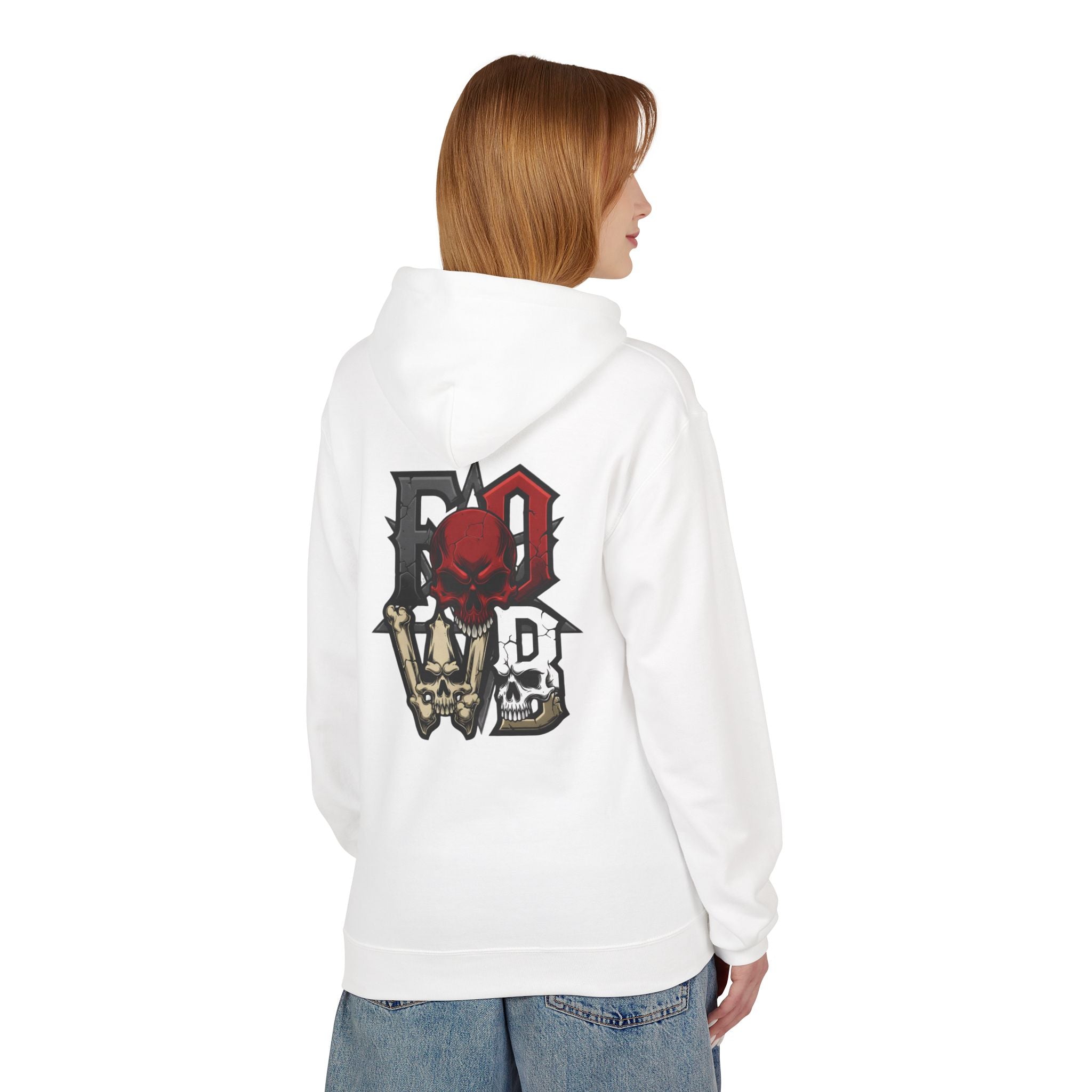 F.O.W.B. Back Art Hoodie — Graphic Midweight Fleece Sweatshirt