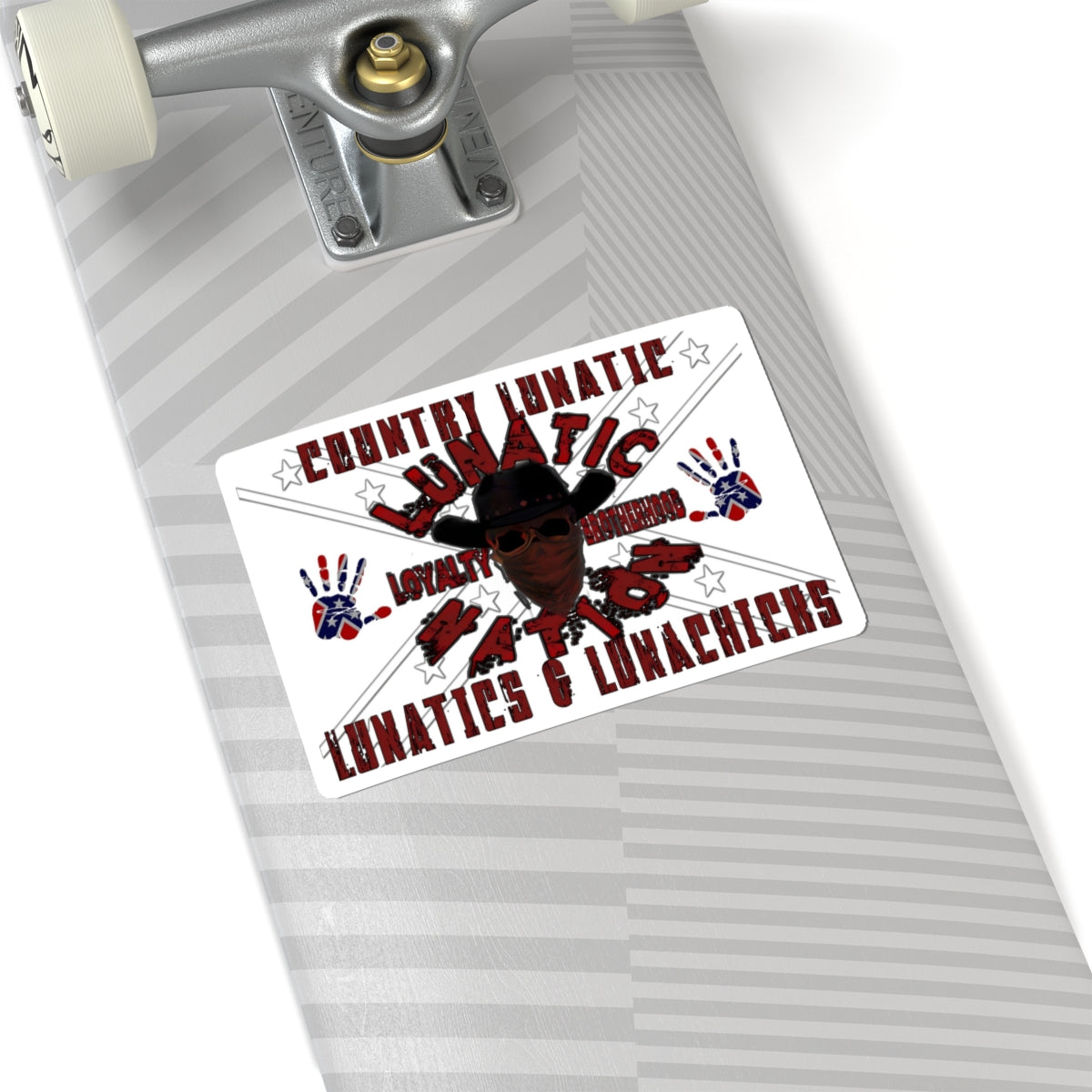 Stickers - LUNATIC NATION FLAG Kiss-Cut Stickers
