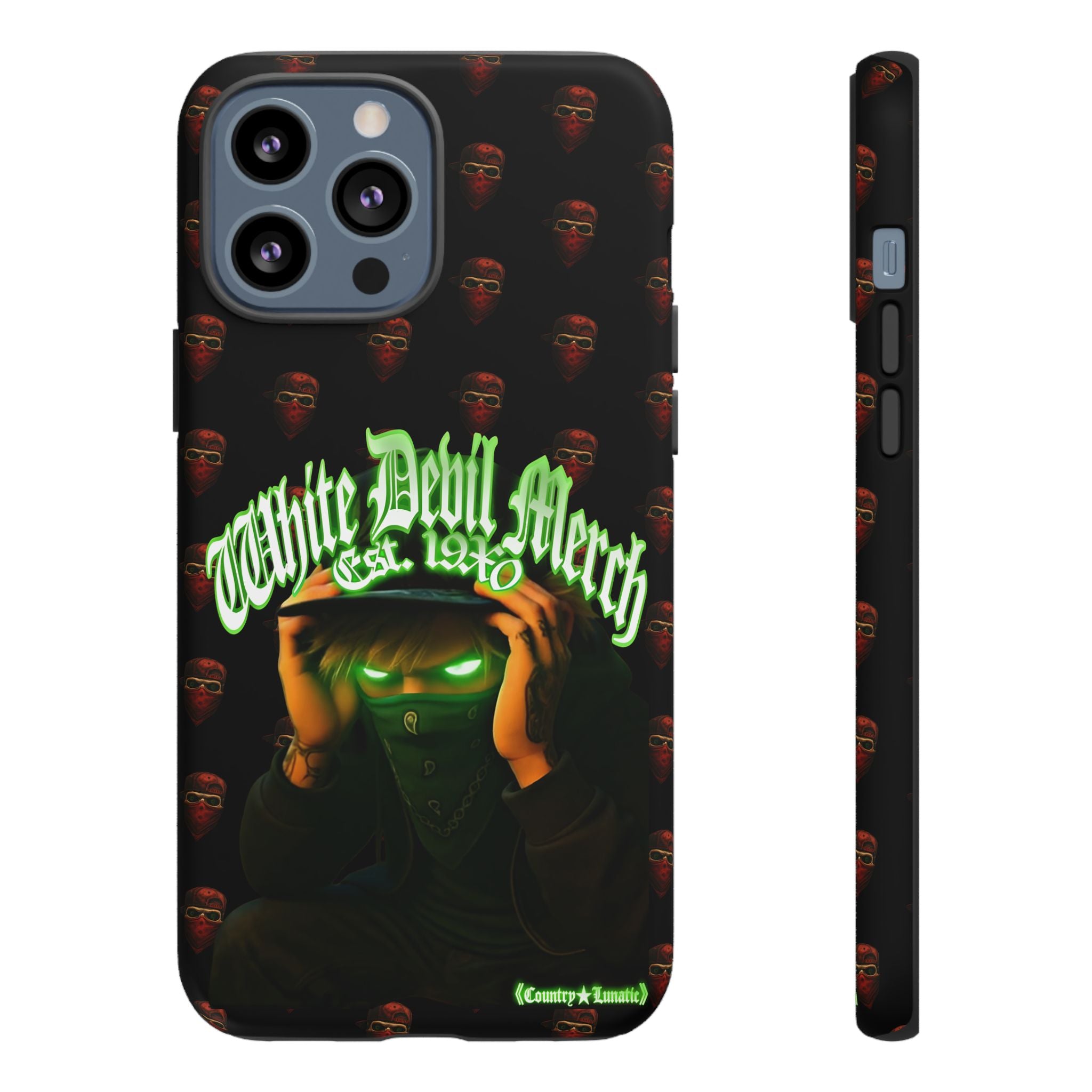 Copy of Copy of Phone Cases - White Devil Merch Collection for iPhones and Google Phones