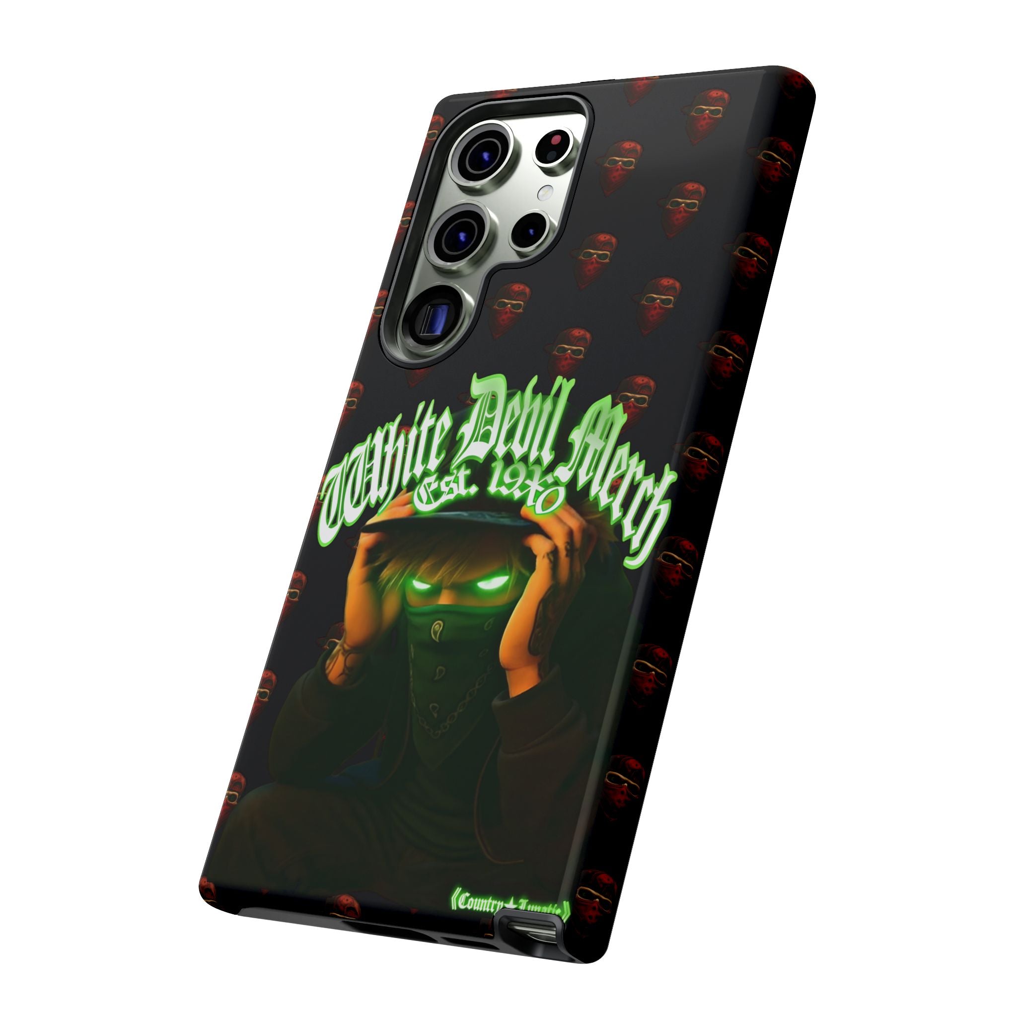 Phone Cases - White Devil Merch Collection for iPhones and Google Phones