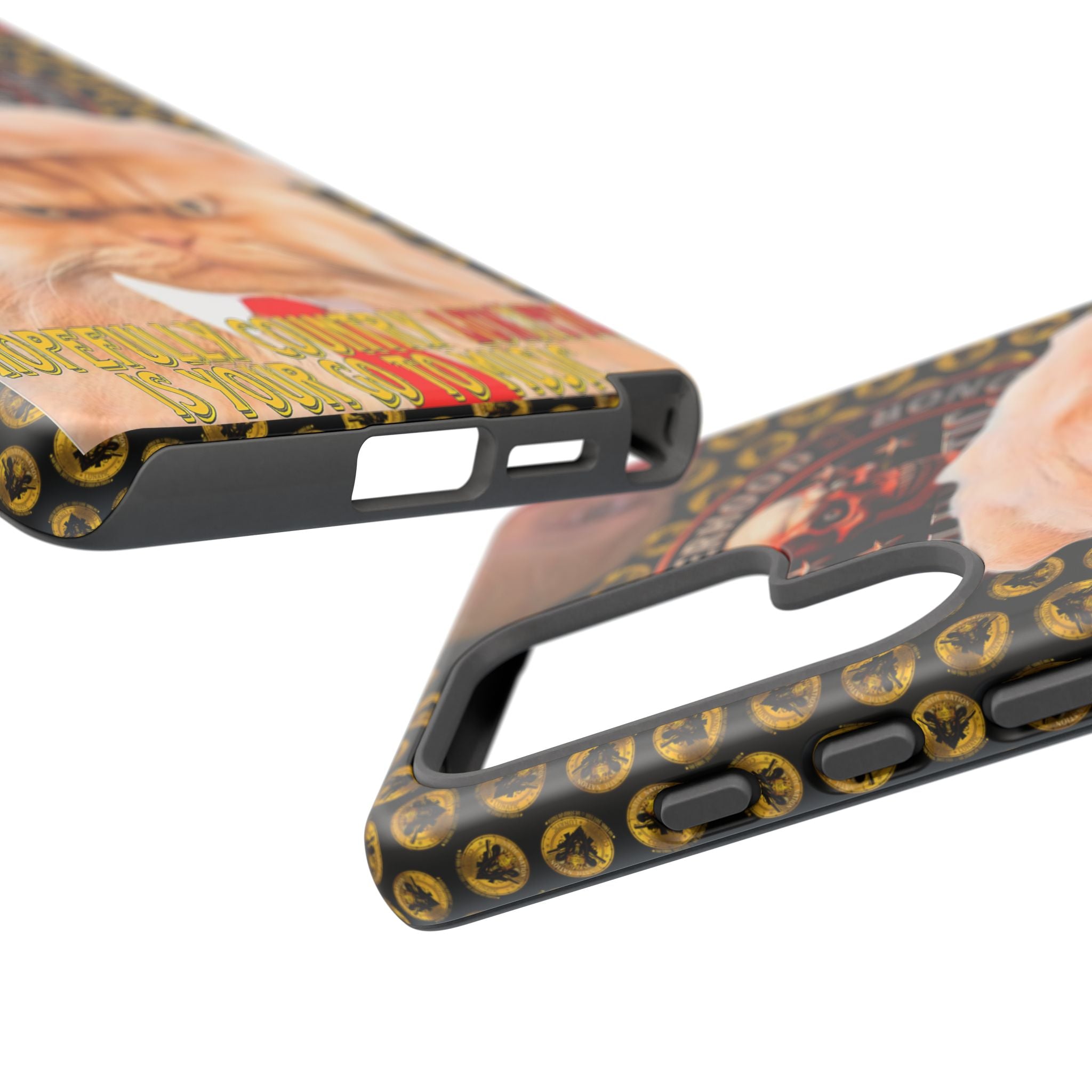 Phone Case - Kitty Country Lunatic Music Lover