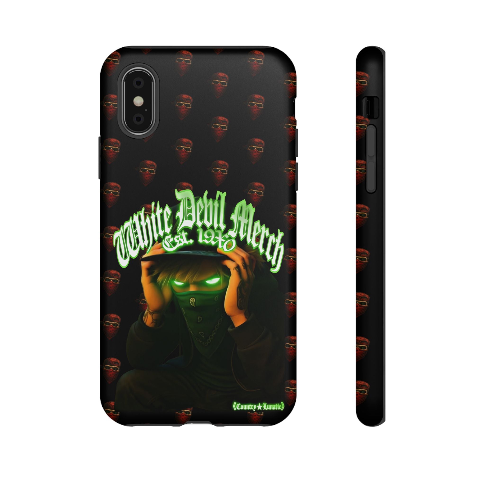 Copy of Copy of Phone Cases - White Devil Merch Collection for iPhones and Google Phones