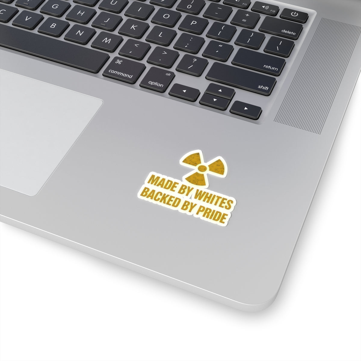Sticker Set - 'MADE BY WHITE'S BACKED BY PRIDE'