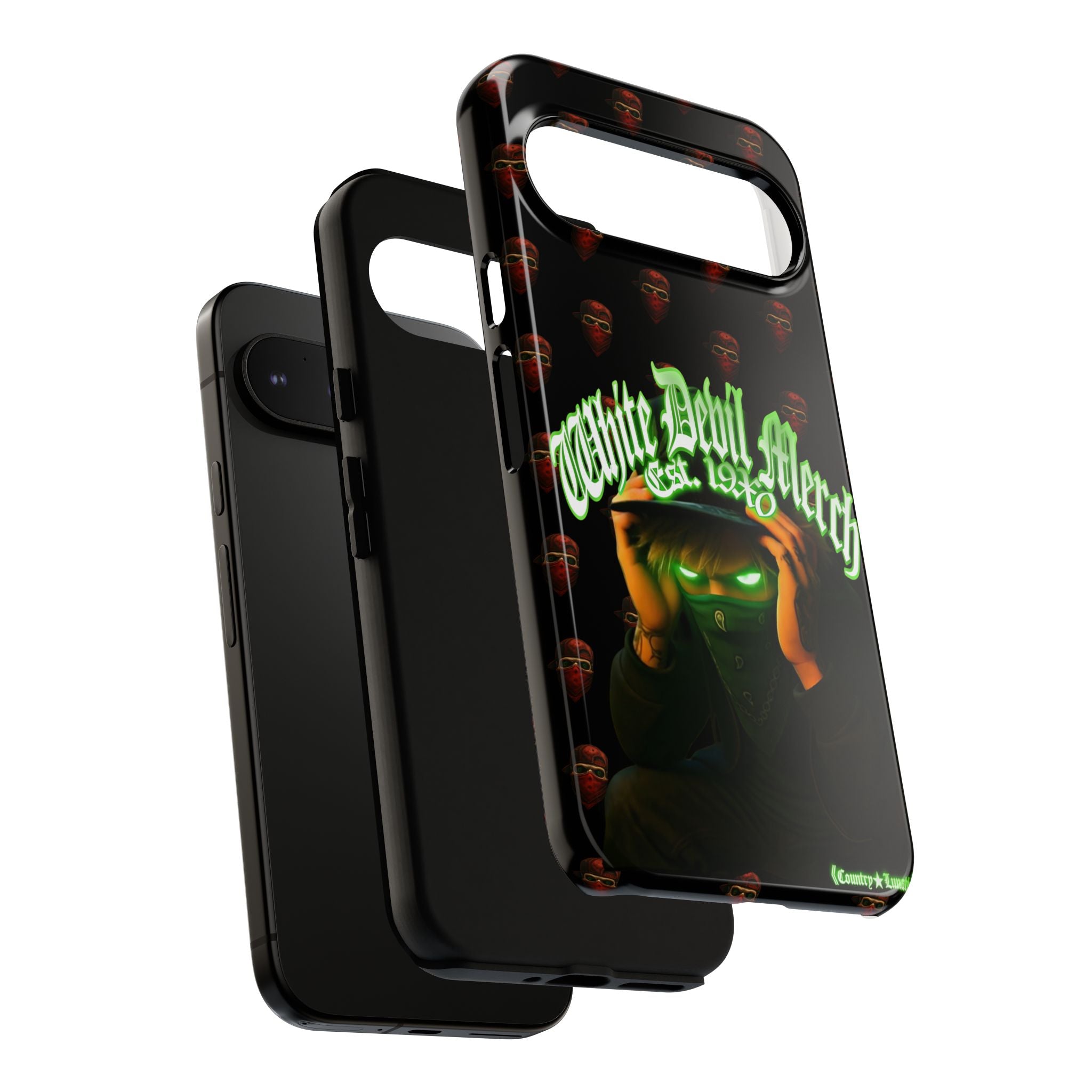 Phone Cases - White Devil Merch Collection for iPhones and Google Phones