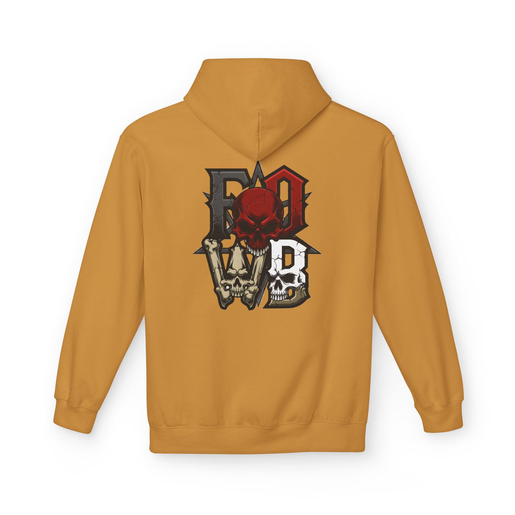 F.O.W.B. Back Art Hoodie — Graphic Midweight Fleece Sweatshirt