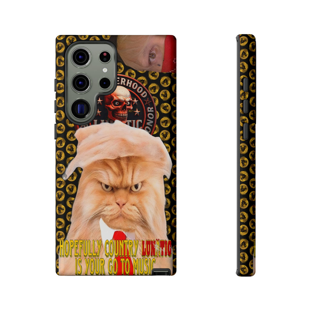 Phone Case - Kitty Country Lunatic Music Lover