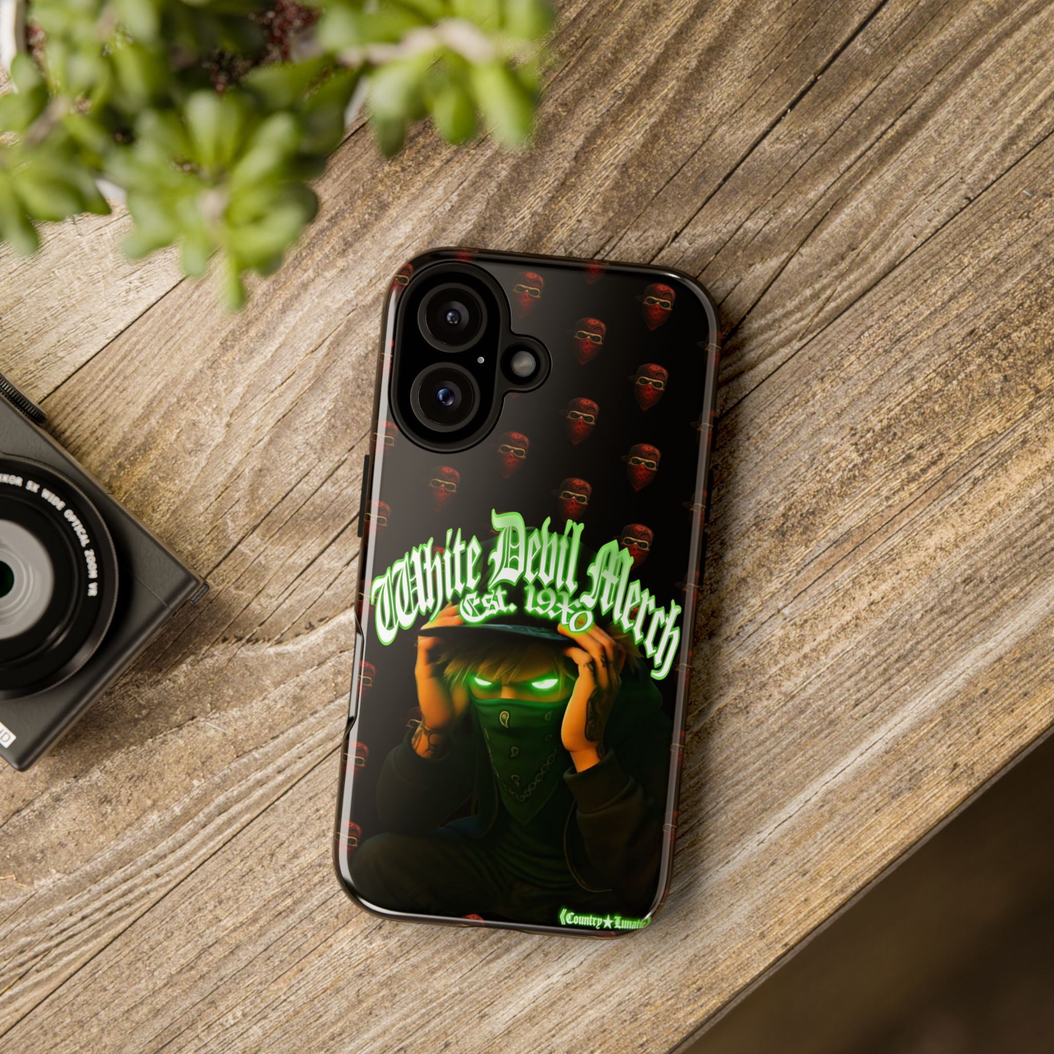Phone Cases - White Devil Merch Collection for iPhones and Google Phones