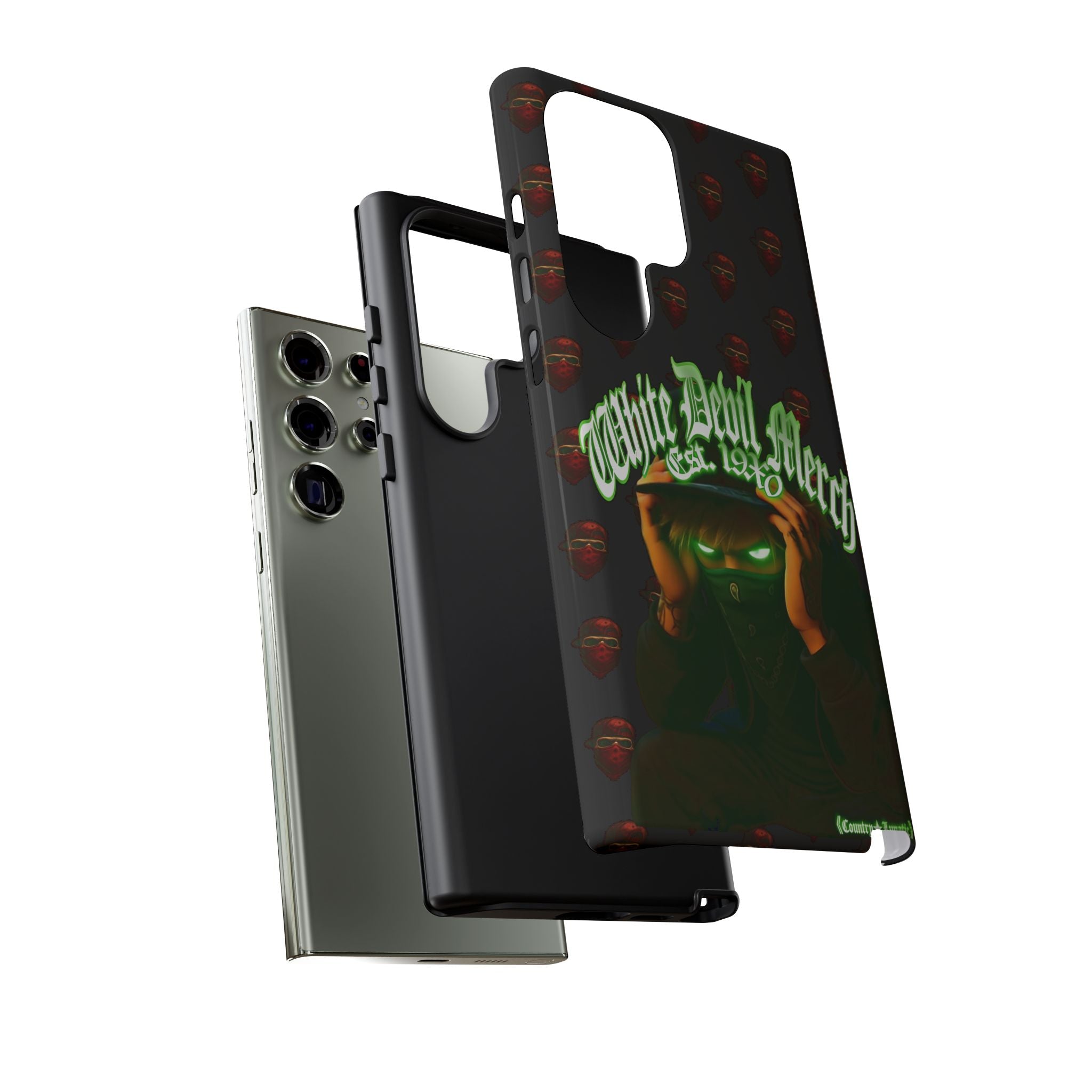 Phone Cases - White Devil Merch Collection for iPhones and Google Phones