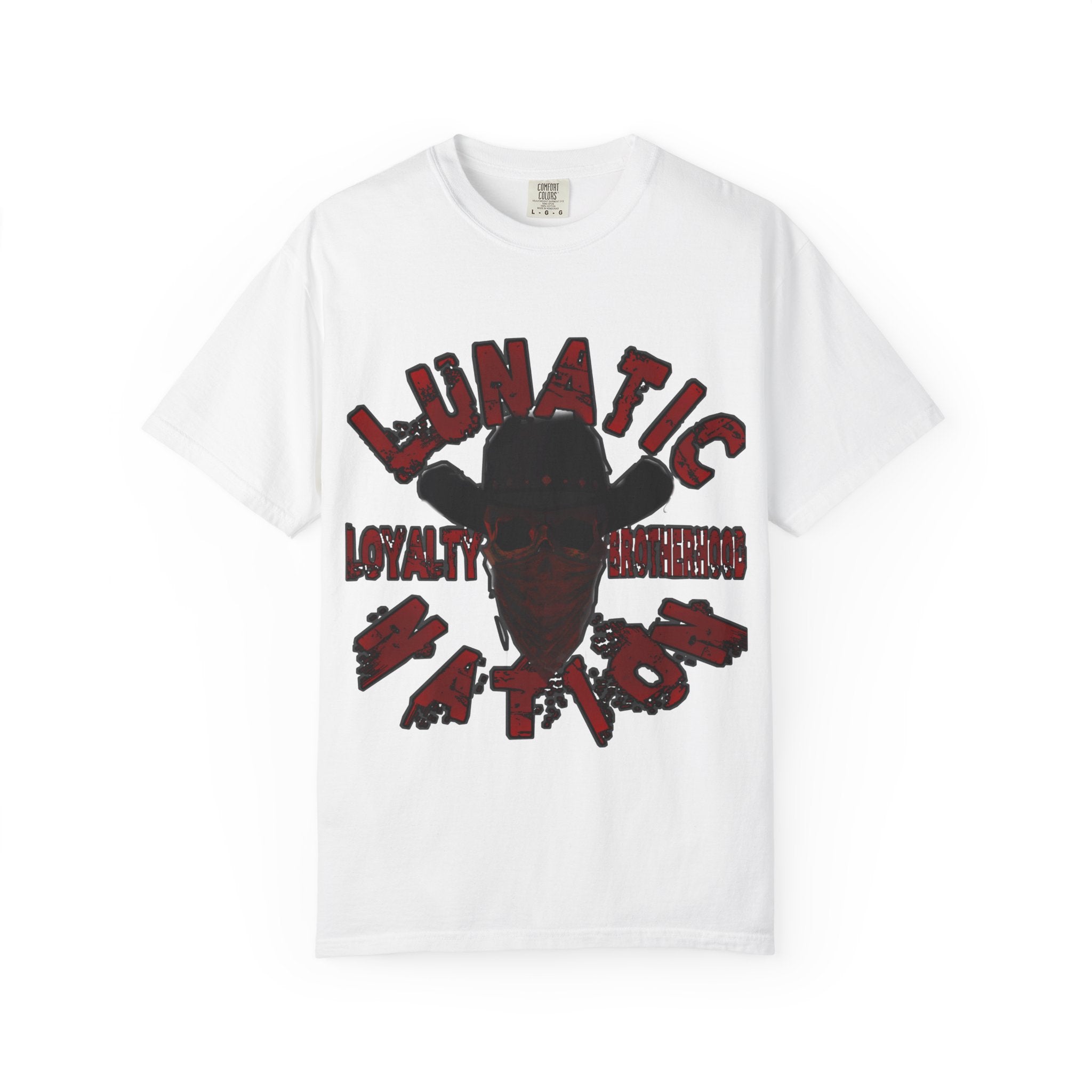 Lunatic Nation Unisex T-Shirt - Country Rebel Graphic Tee