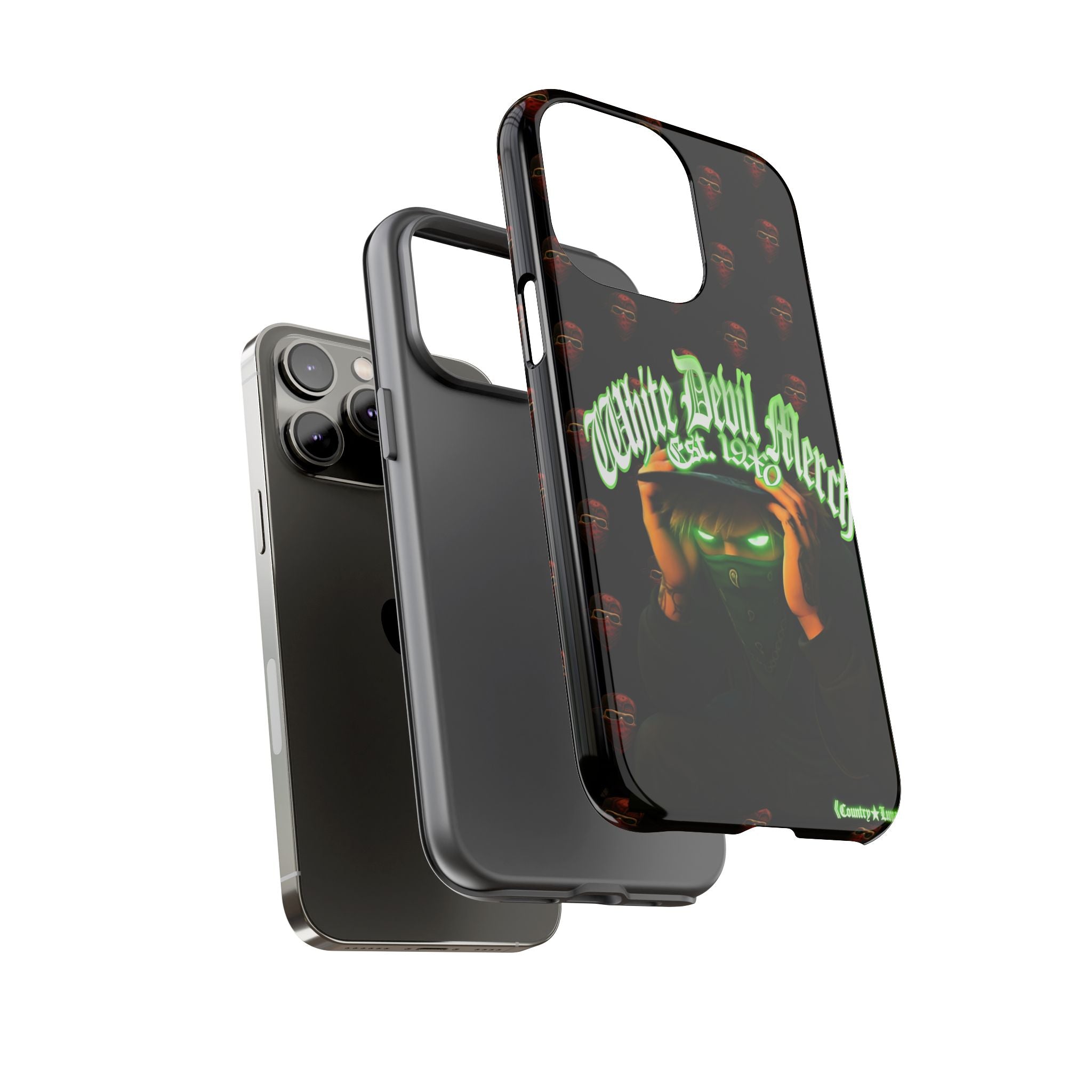 Phone Cases - White Devil Merch Collection for iPhones and Google Phones
